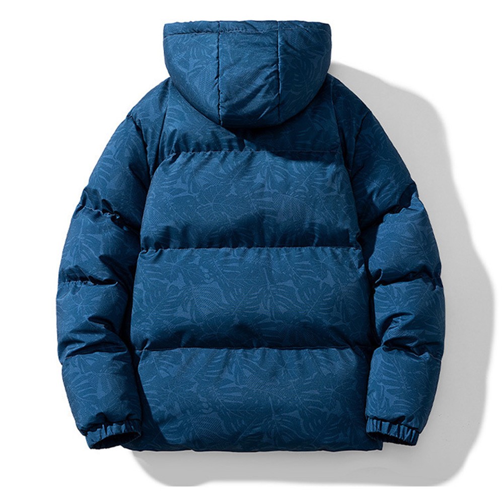 Abrigo grueso acolchado para hombre elegante chaqueta parka de invierno con capucha para uso diario - Imagen 14 de 34