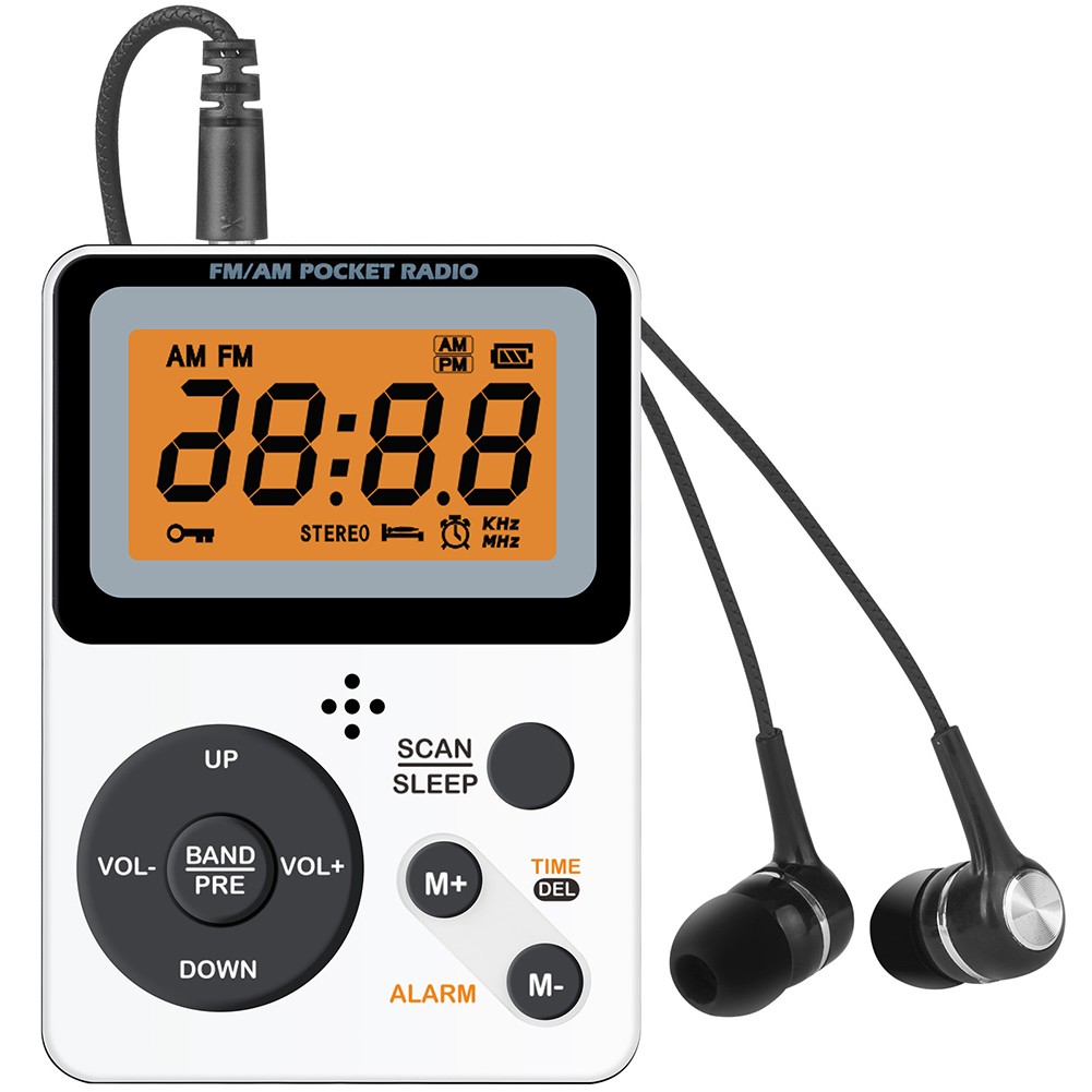 Sleek Compact Design of Pocket AMFM Radio With Clear Visuals on Display - Picture 35 of 35