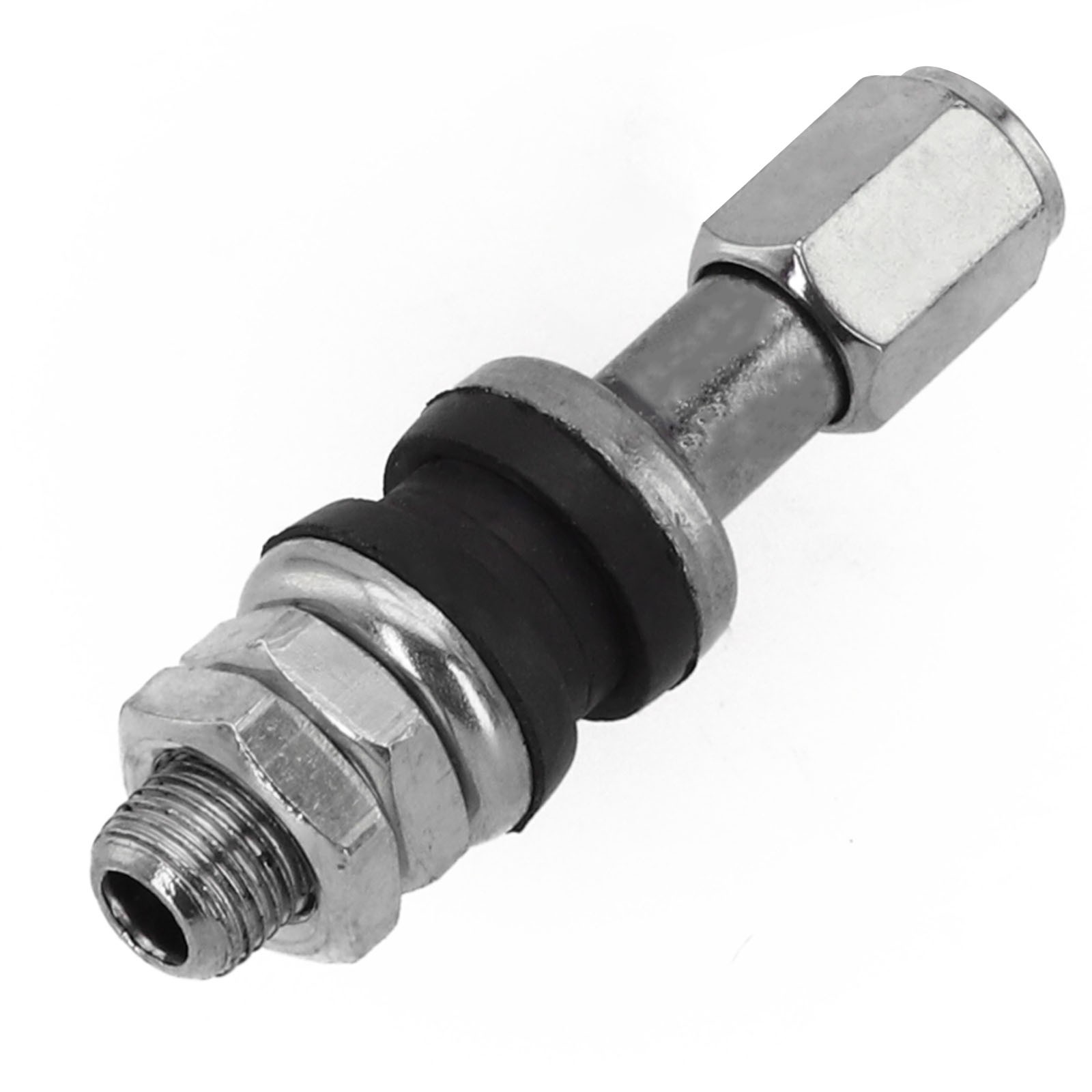 Silver TR48e Bolt Screw On Valve Stem Set with High Universality Fitment (4Pcs) - Picture 12 of 18