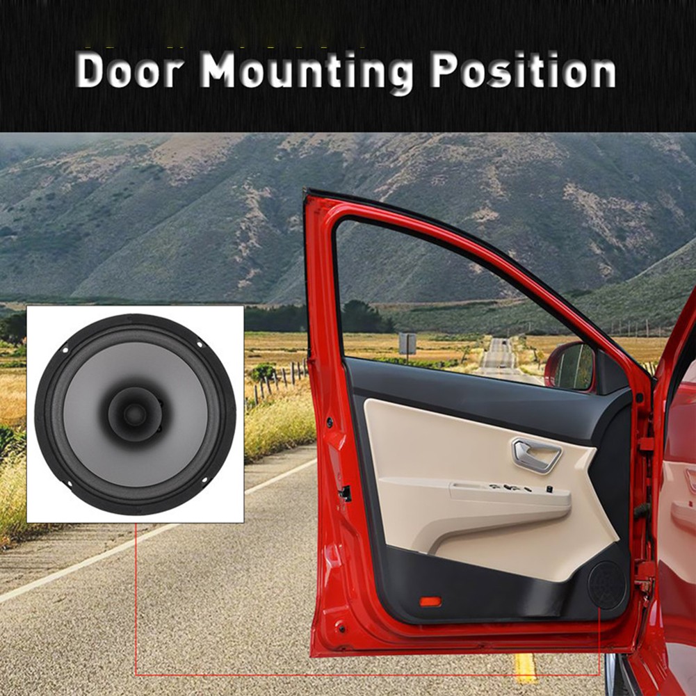 High Sensitivity Coaxial Speakers Pair for Your Vehicle's Audio System - Picture 8 of 11