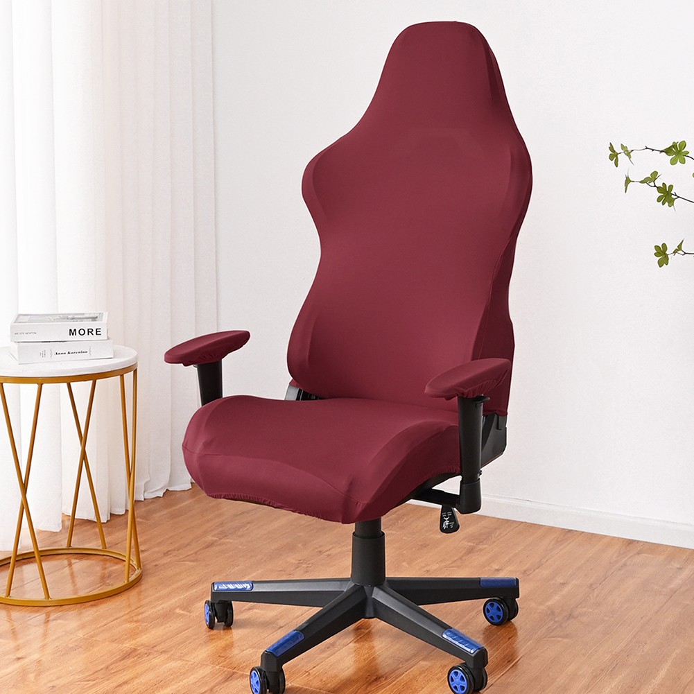 Gaming Stuhlschoner Bezug Set mit Stretchmaterial und Armlehnen - Bild 18 von 35
