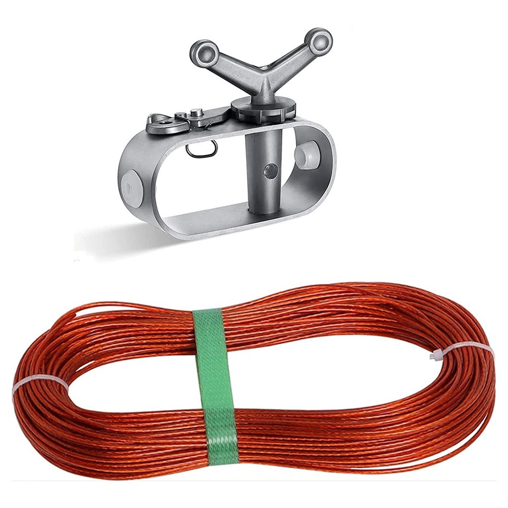 Spannsystem für oberirdisch für Pools Winterabdeckung Seilwinde Set - Bild 22 von 60