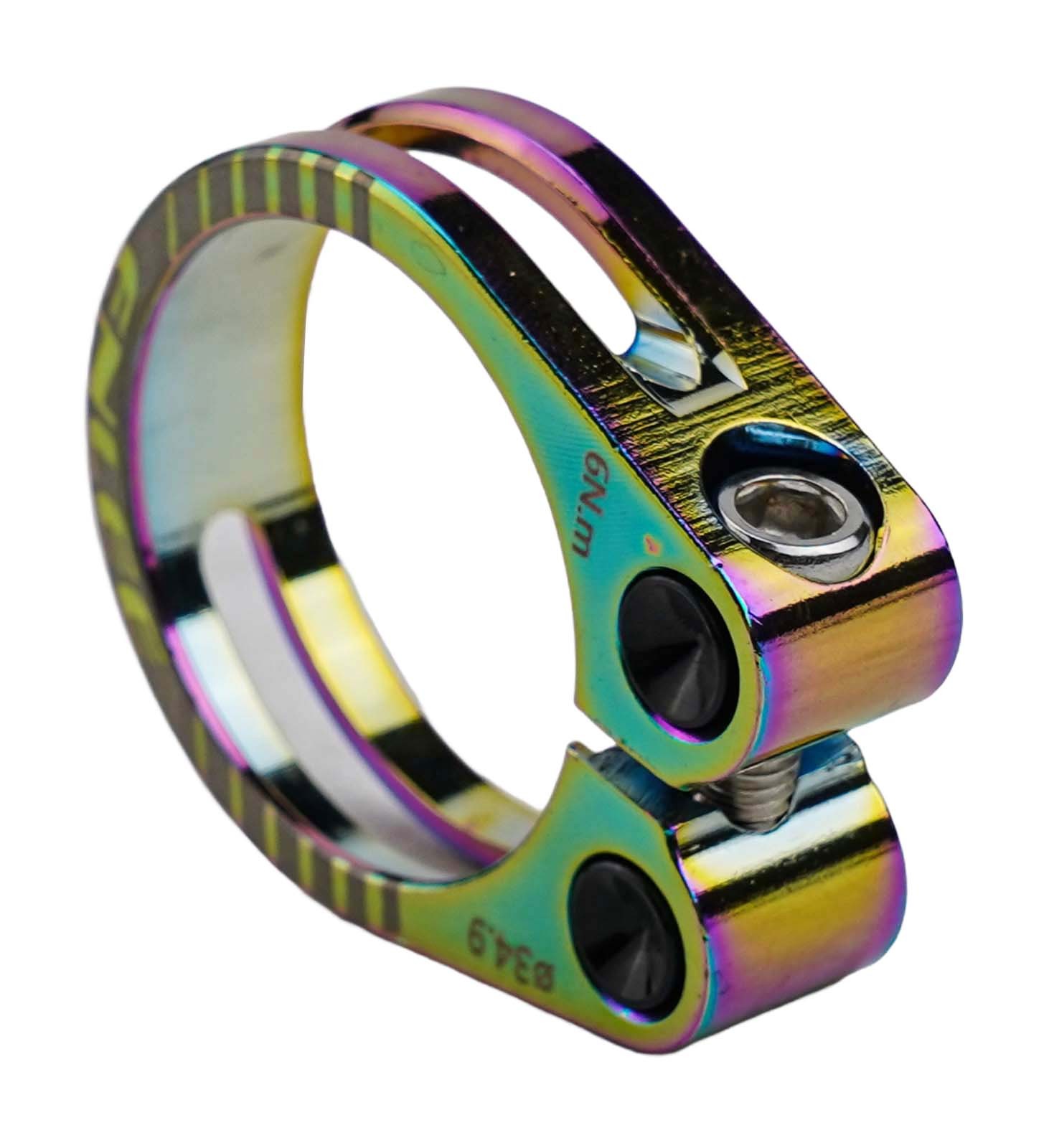 2023 New Seatpost Clamp Mountain Bike Seatpost Clamp 1pc Black/colorful - Picture 47 of 51