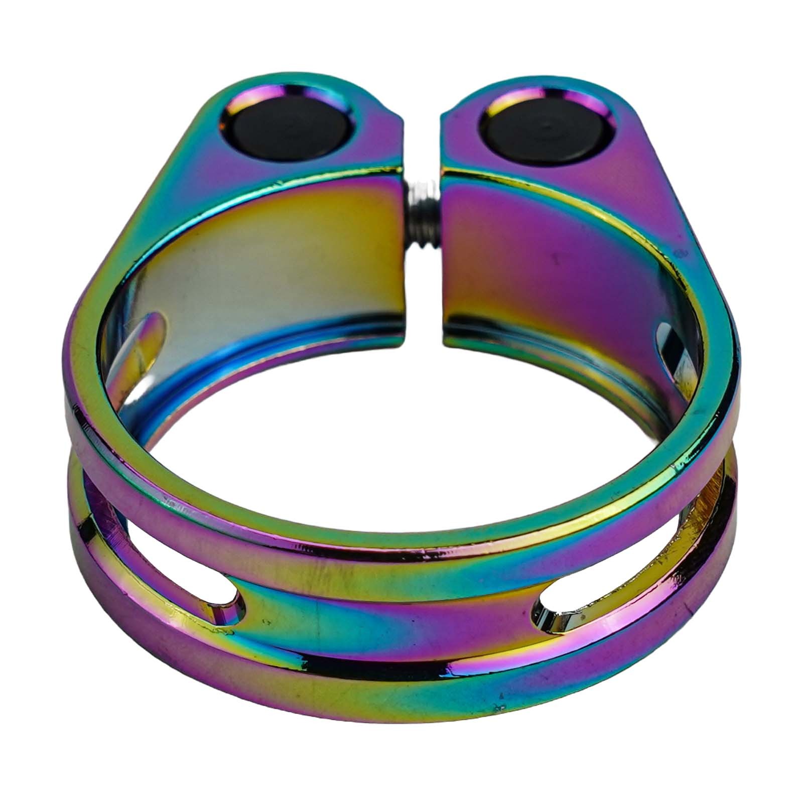 2023 New Seatpost Clamp Mountain Bike Seatpost Clamp 1pc Black/colorful - Picture 40 of 51