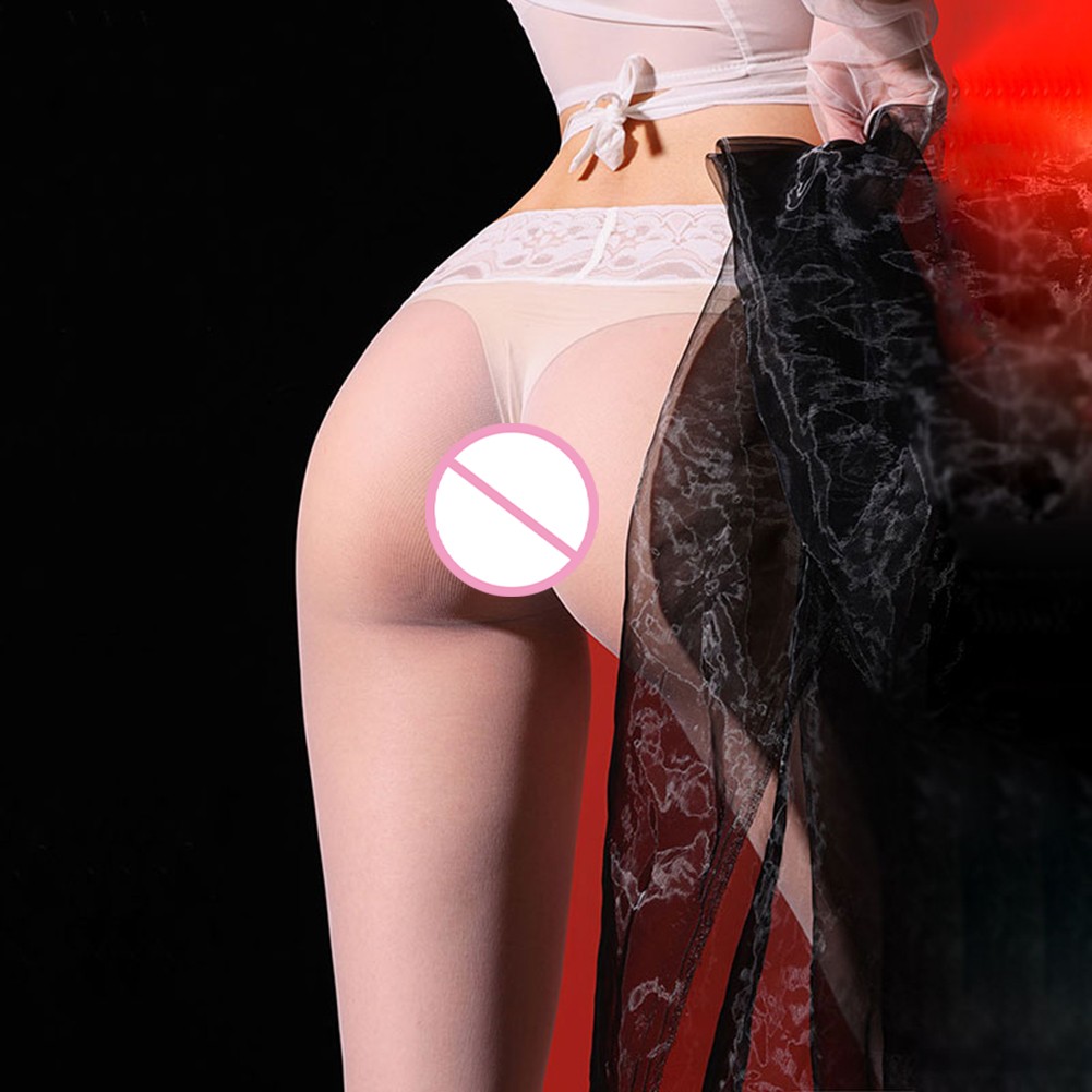 Stylish UltraThin Mens Stockings with Lace Crotch High Waist for Daily Comfort - Picture 31 of 72