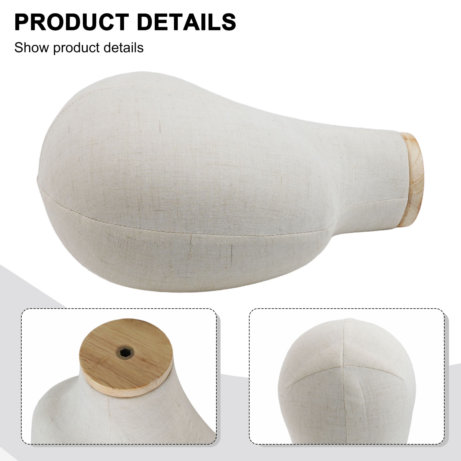 T��te d'affichage pratique et ��l��gante pour coiffure et accessoires vente en gros chapeau