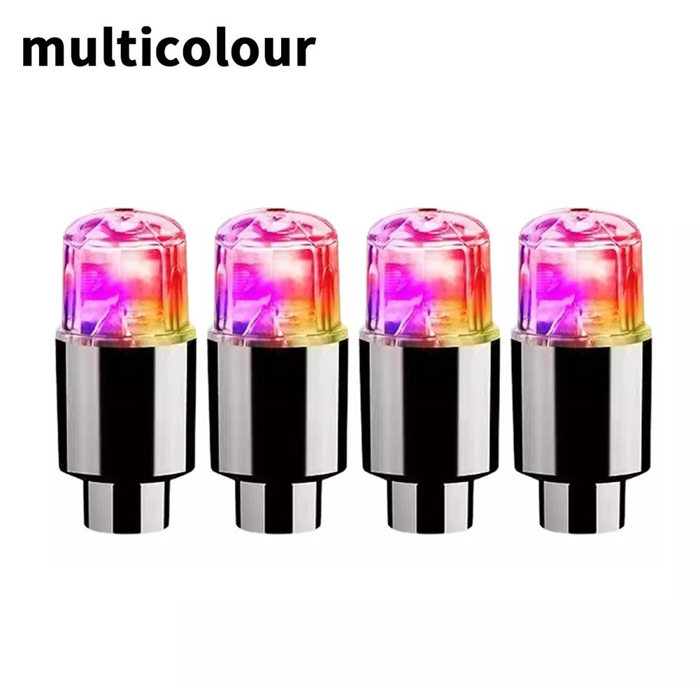 Aesthetic Enhancement 4Pcs Colorful LED Wheel Light Cap Set for Vehicles - Picture 47 of 53