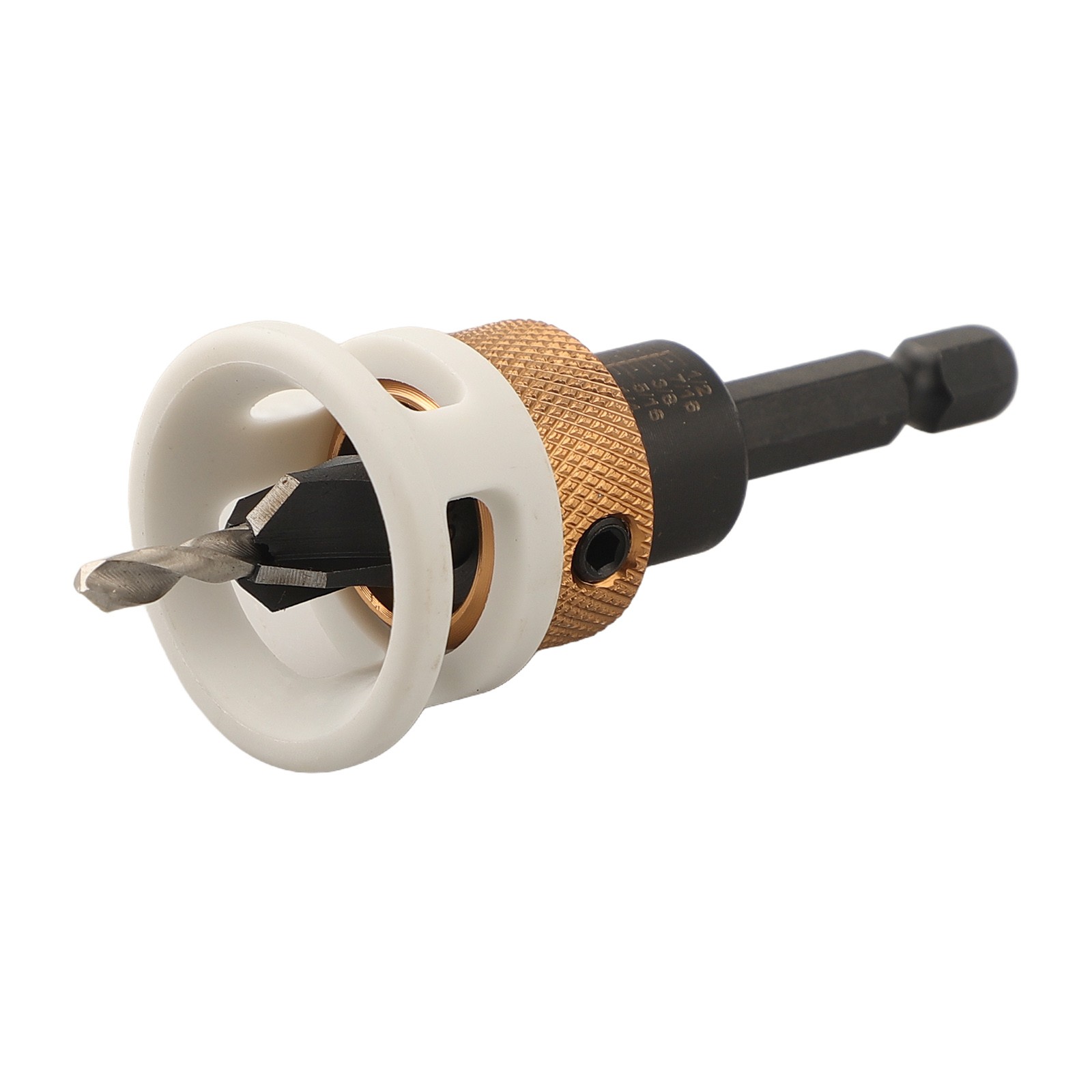 Adjustable Countersink Drill Bits with Depth Stop Hex Shank For Woodworking - Picture 59 of 72