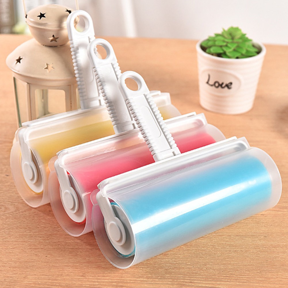 Lint Roller for Clothing with 60 Sticky Sheets Convenient and Portable