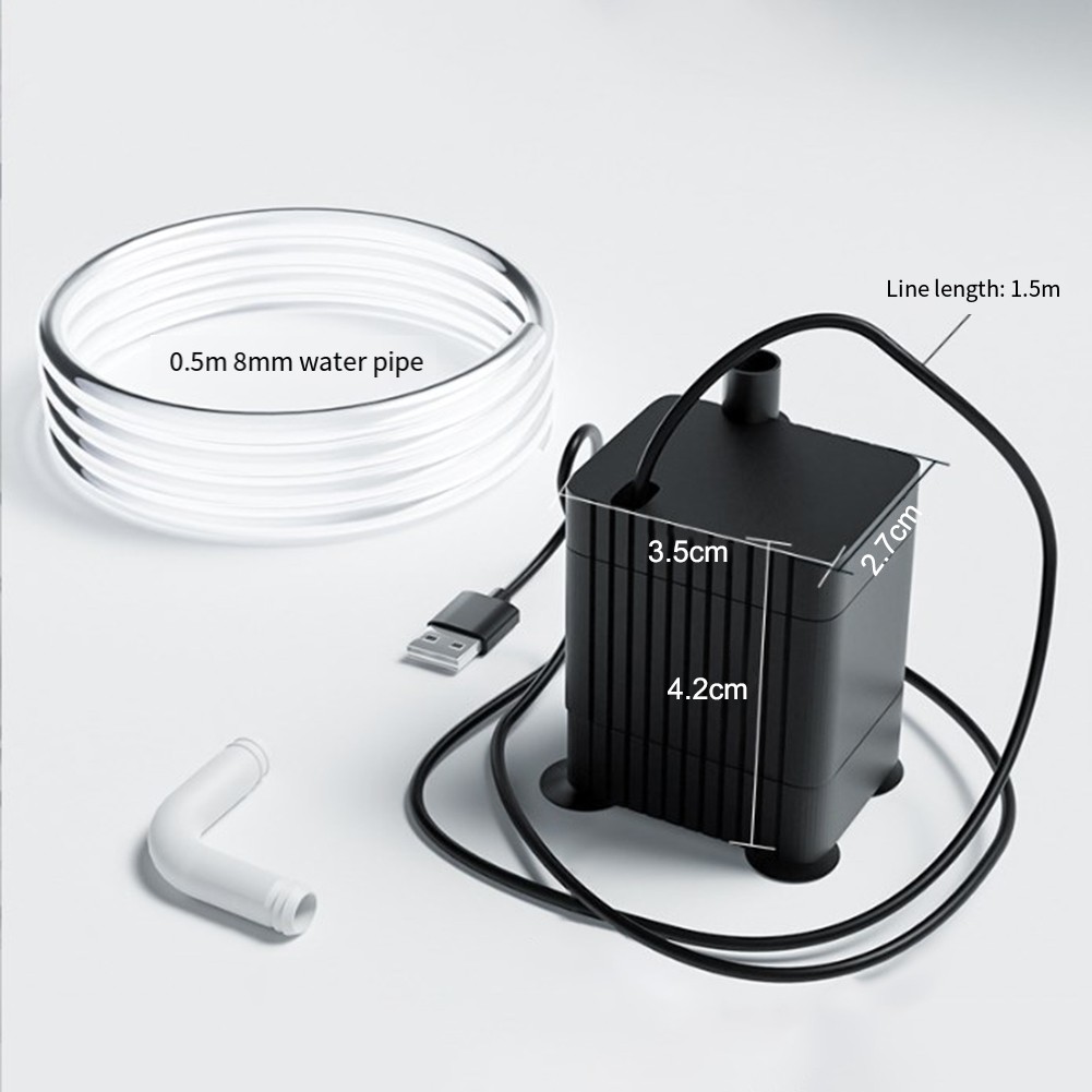 Praktische USB Mini Springbrunnenpumpe mit leichtem Aufbau und Funktionalit?t - Bild 13 von 20