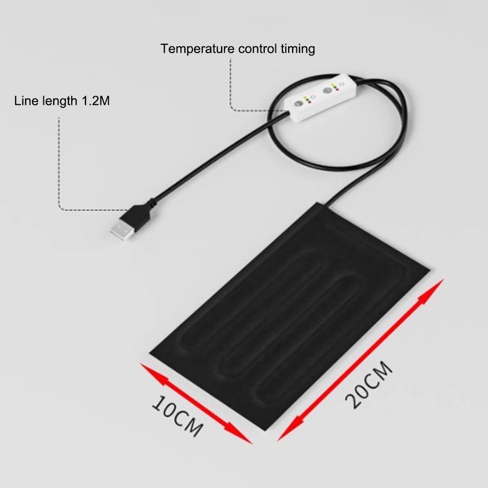 SWAWIS 11W Tappetino Riscaldante Rettili, Termoforo per Rettili Regolabile Temperatura per Tartaruga Serpente Lucertola Geco Ragno Insetto, 0-50 ℃ Tappetino di Terrario (15x20cm SWAWIS 11W Tappetino Riscaldante Rettili, Termoforo per Rettili Regolabile Temperatura per Tartaruga Serpente Lucertola Geco Ragno Insetto, 0-50 ℃ Tappetino di Terrario (15x20cm