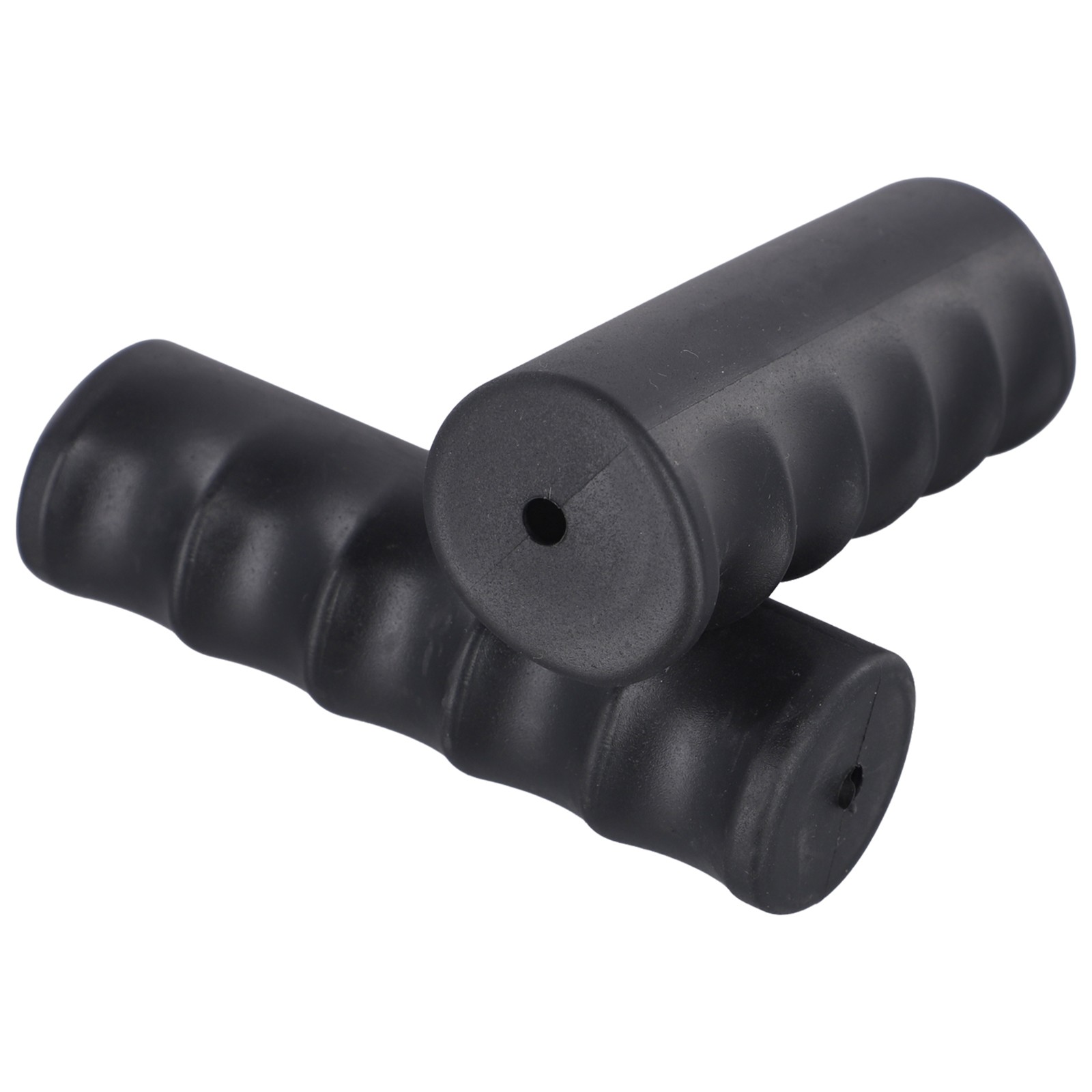Easy Installation Wheelbarrow Replacement Handles Black Rubber Grips 2 Pieces - Picture 82 of 94