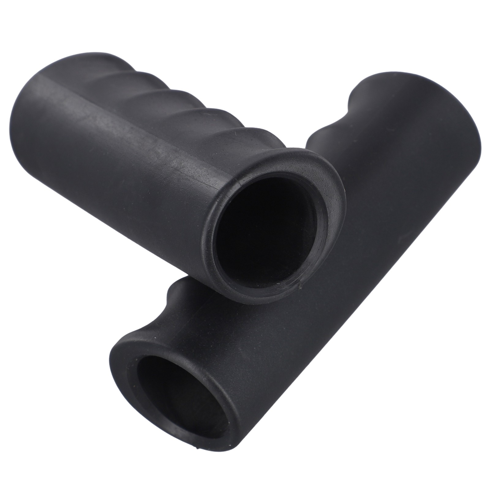 Easy Installation Wheelbarrow Replacement Handles Black Rubber Grips 2 Pieces - Picture 79 of 94