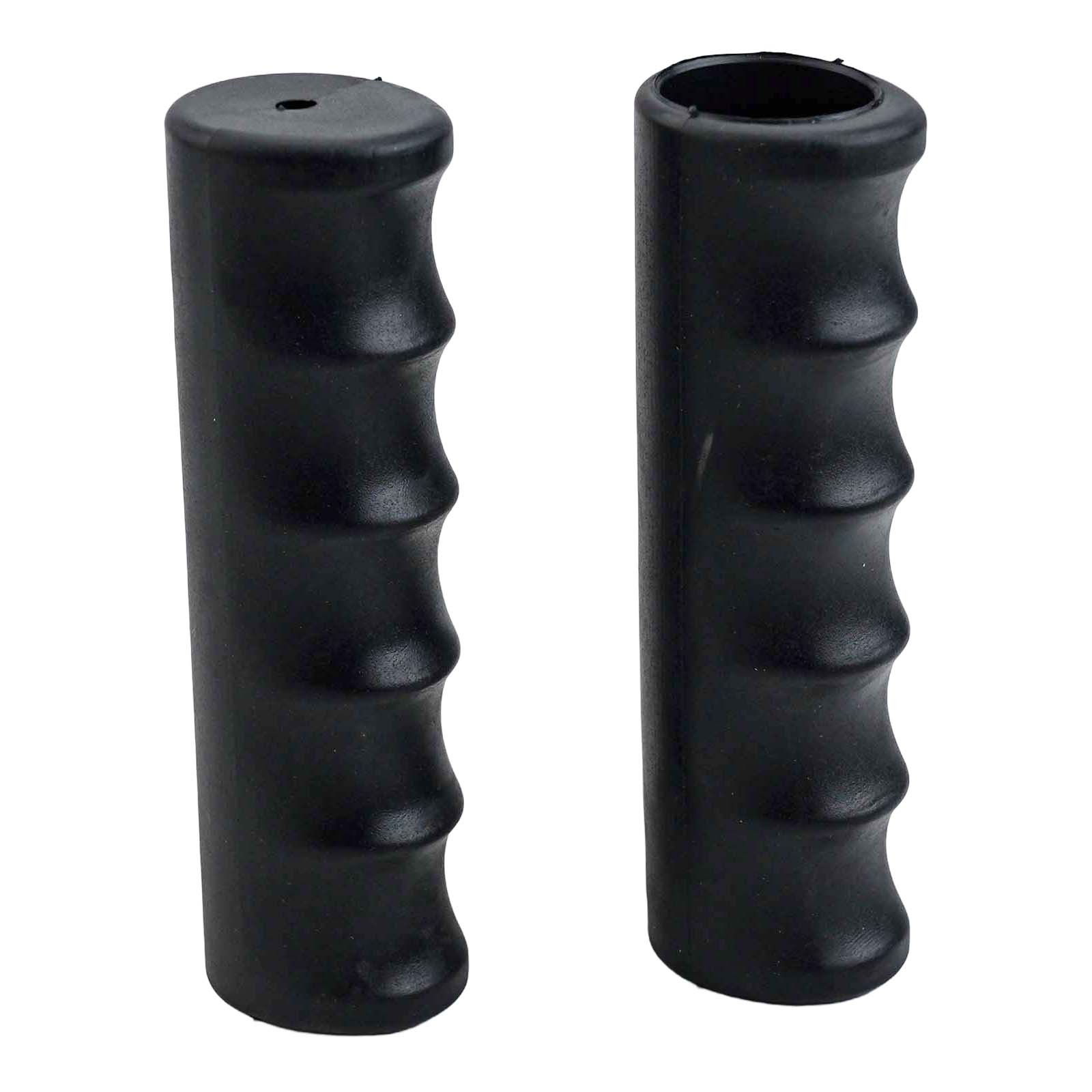 Easy Installation Wheelbarrow Replacement Handles Black Rubber Grips 2 Pieces - Picture 47 of 94