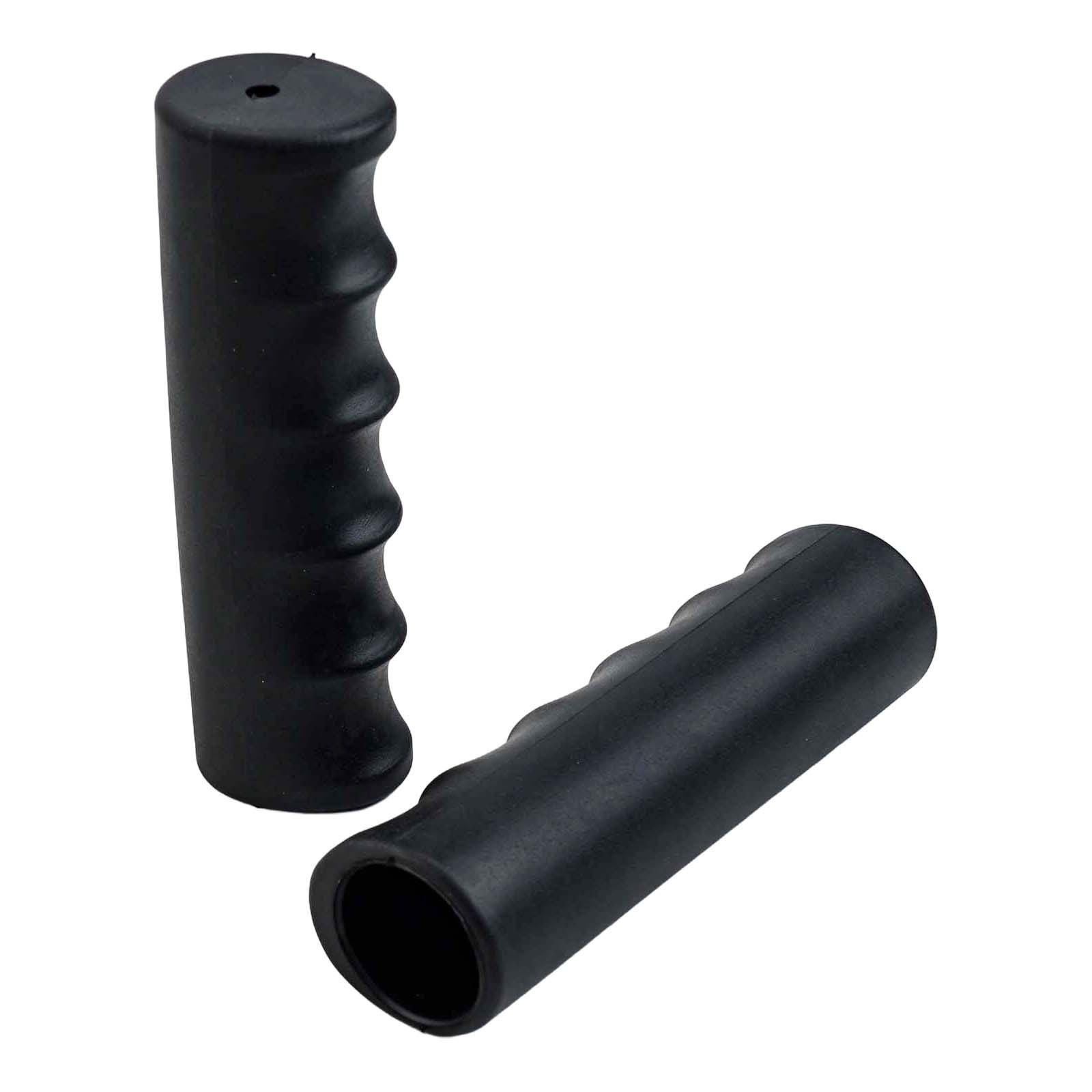 Easy Installation Wheelbarrow Replacement Handles Black Rubber Grips 2 Pieces - Picture 52 of 94
