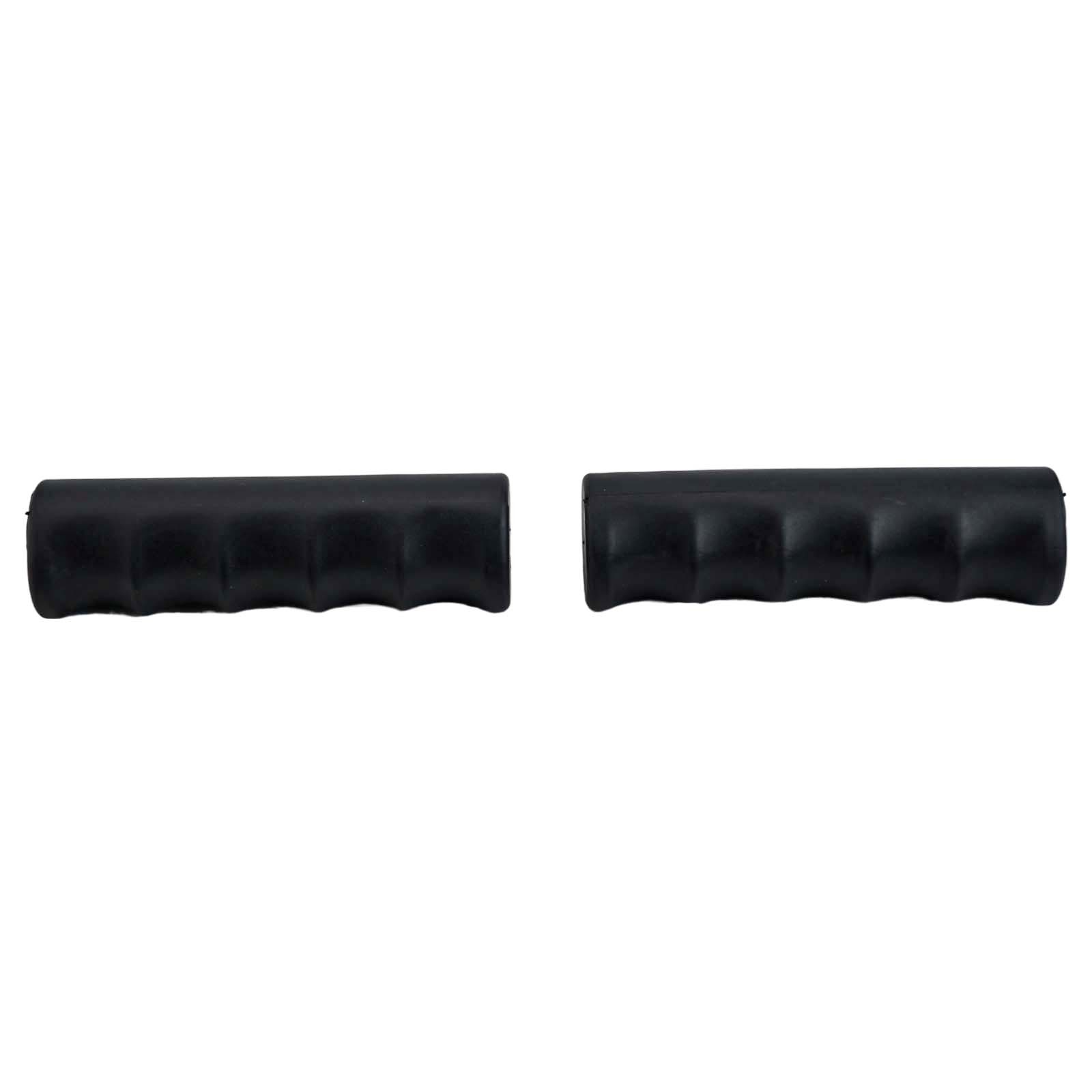 Easy Installation Wheelbarrow Replacement Handles Black Rubber Grips 2 Pieces - Picture 53 of 94