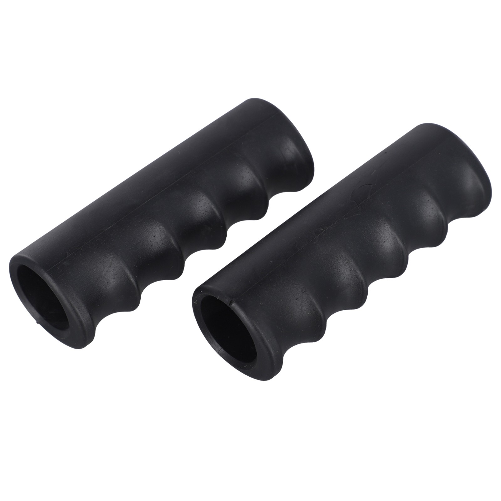 Easy Installation Wheelbarrow Replacement Handles Black Rubber Grips 2 Pieces - Picture 81 of 94