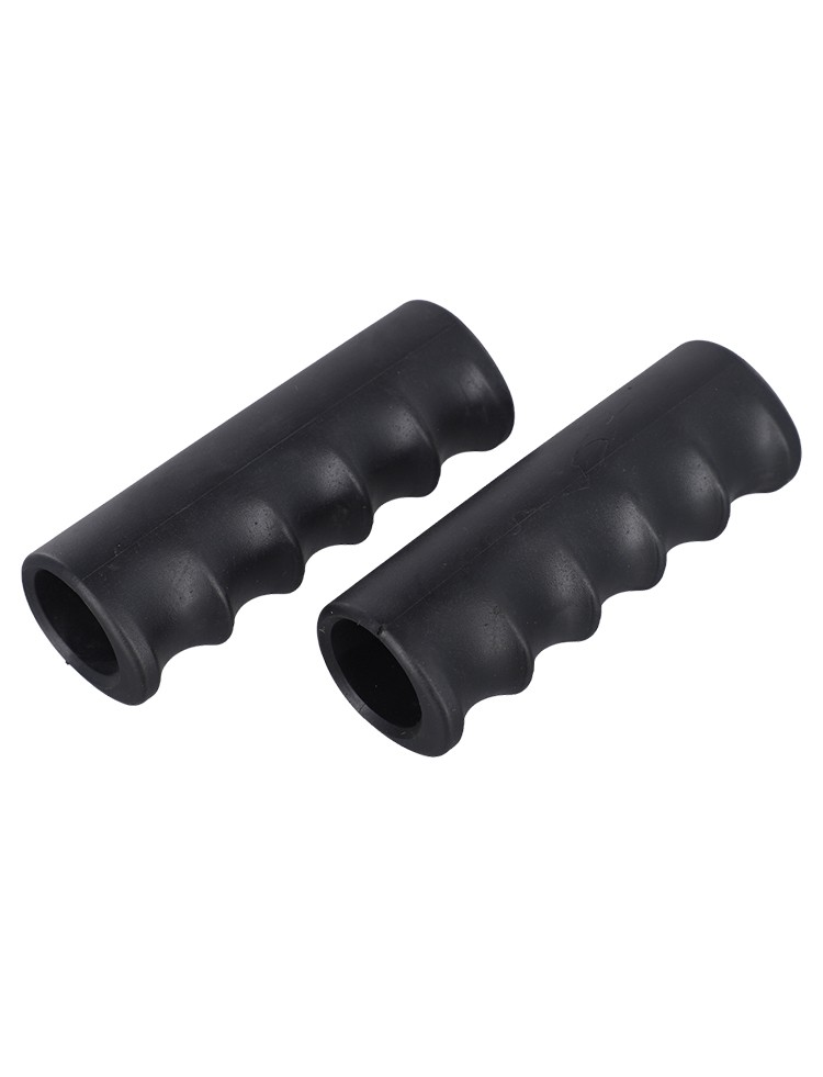 Easy Installation Wheelbarrow Replacement Handles Black Rubber Grips 2 Pieces - Picture 80 of 94