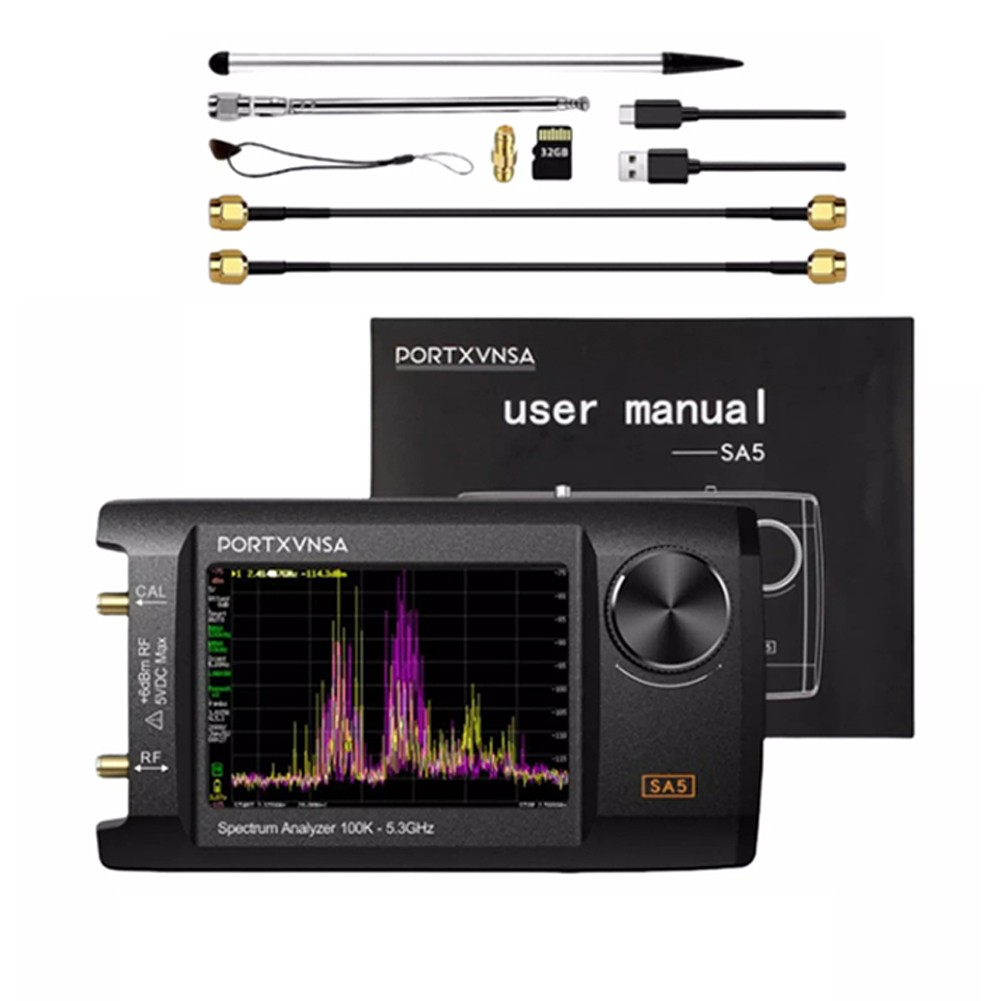 SA5 100K Handheld Spectrum Analyzer Signal Generator with 4 Inch Display - Picture 13 of 20
