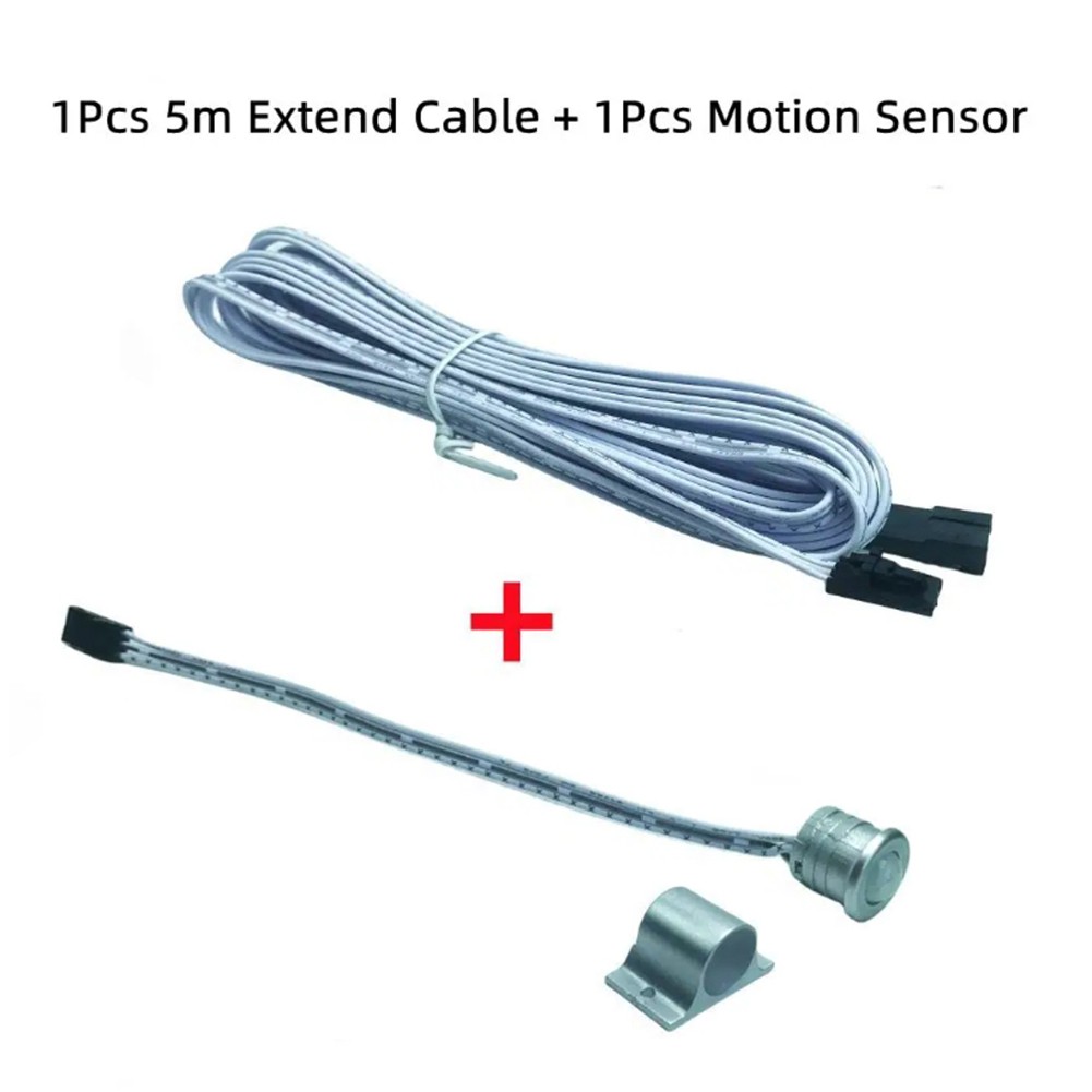 5m Long Extension Cable for PIR Motion Sensor in For staircase Lighting - Afbeelding 37 van 37