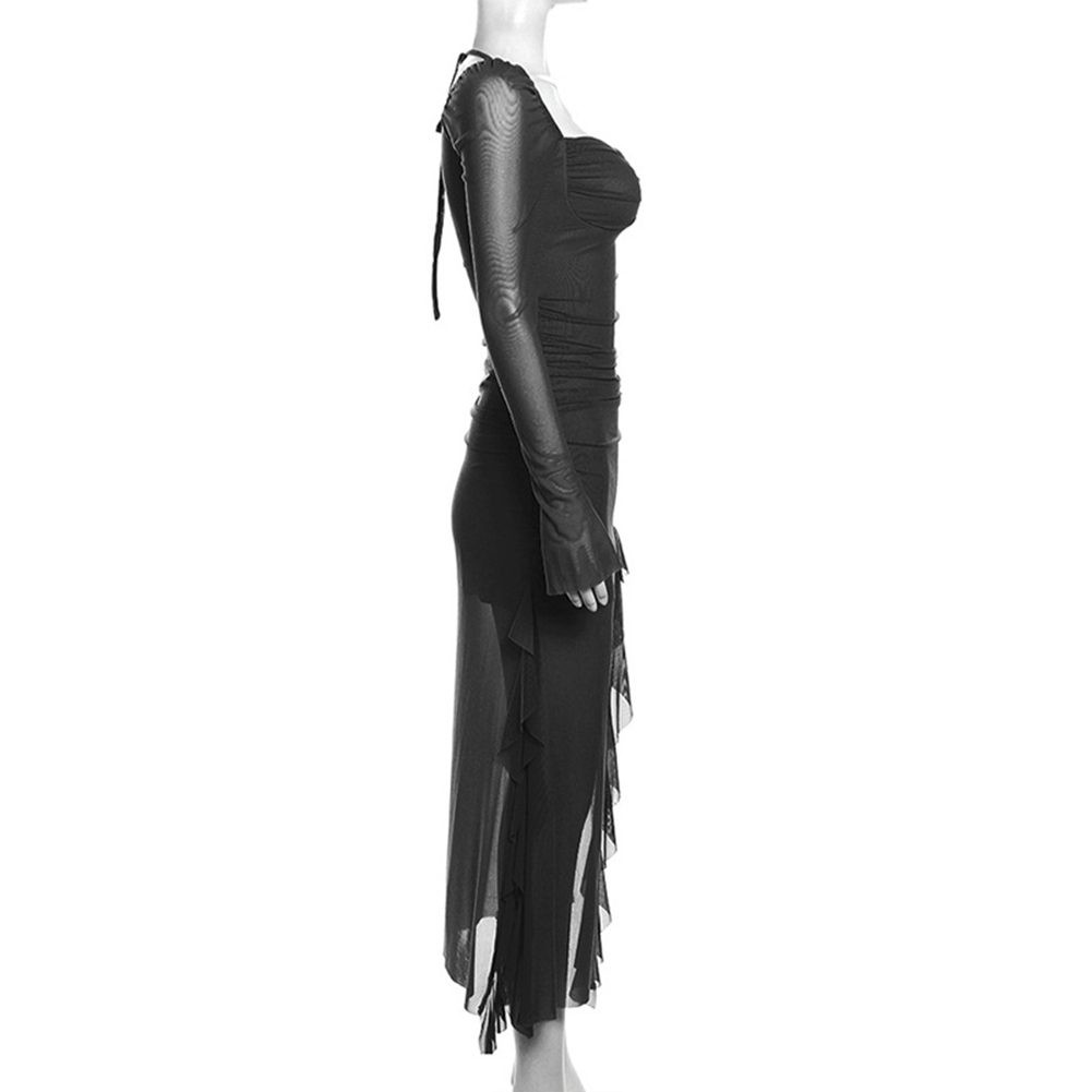 Élégant vêtement décontracté femme design irrégulier vendre manches longues style