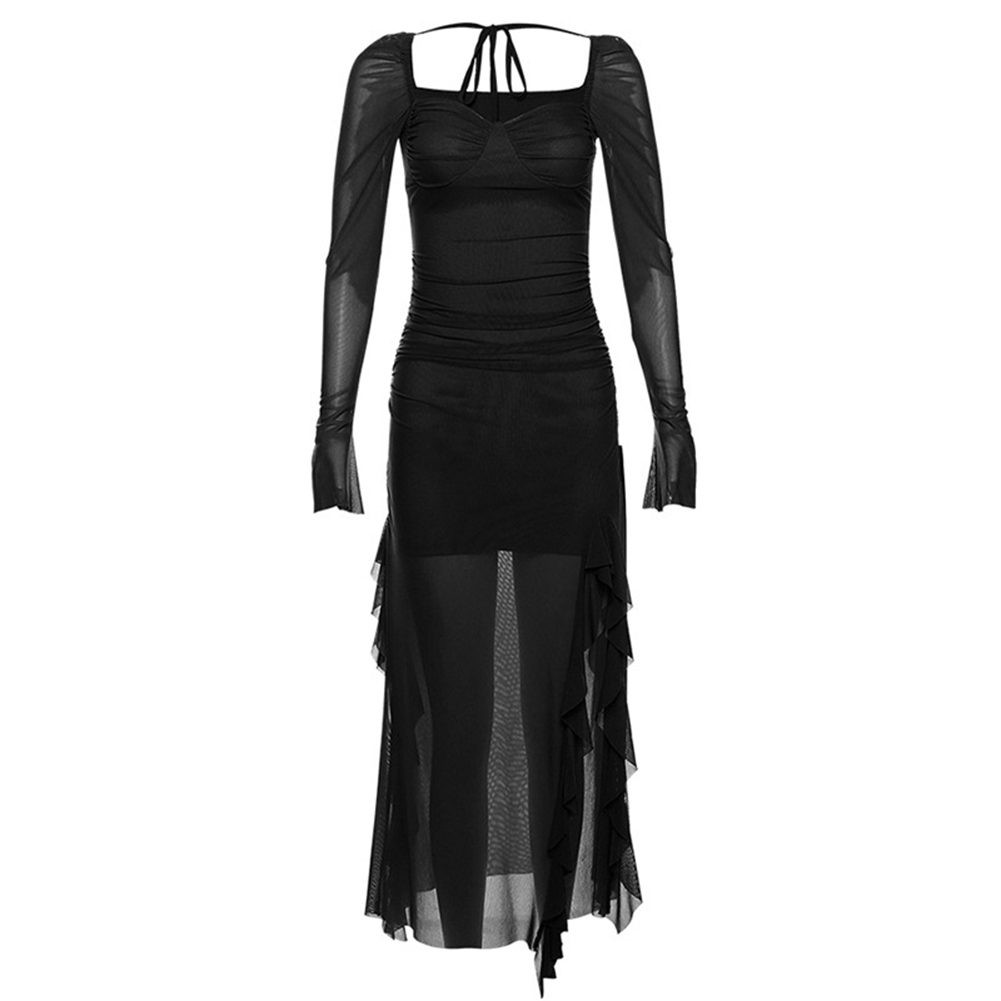 Élégant vêtement décontracté femme design boutiques irrégulier manches longues style