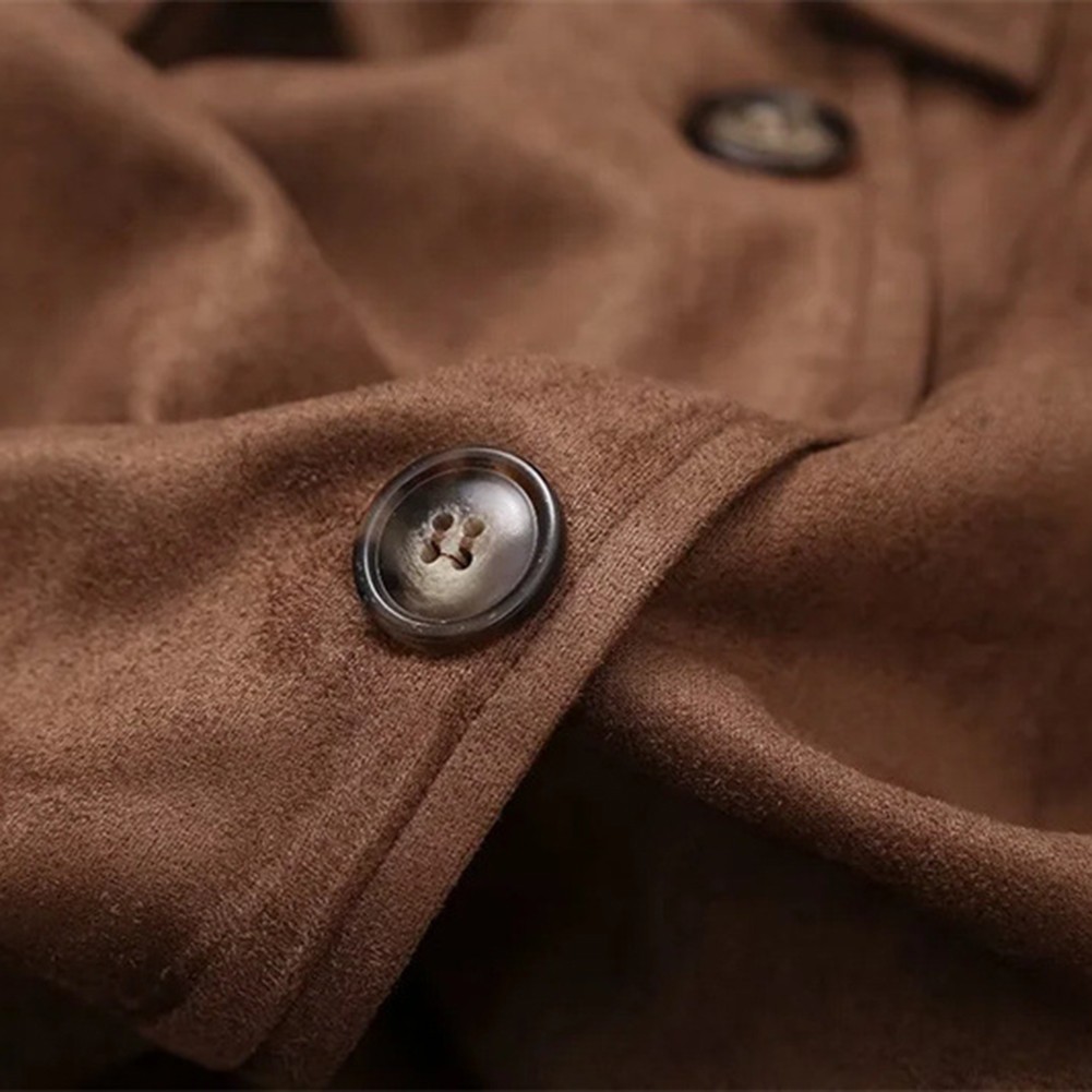 Eleganter langer Damen Windschutz Mantel mit Gürtel für Herbst- und Wintermode - Bild 15 von 48