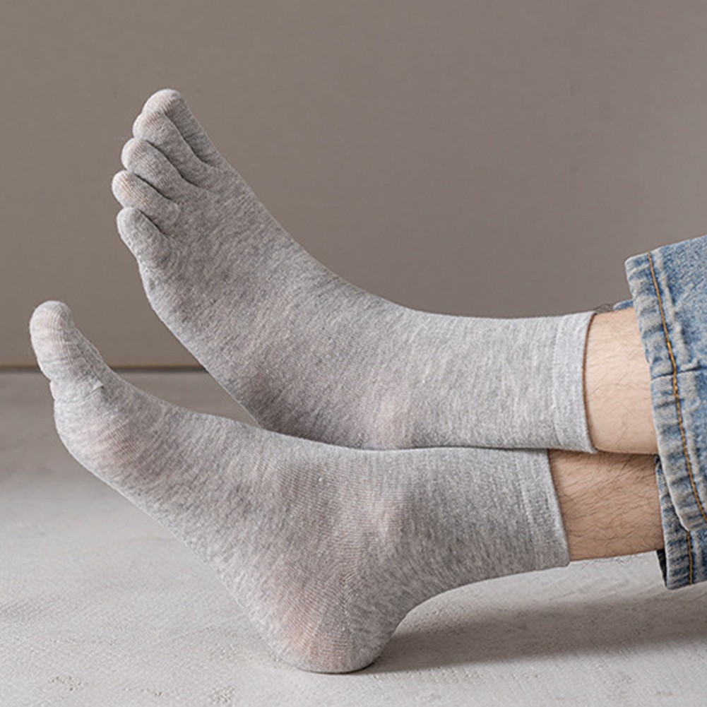 Unisex Fünf Zehen Sportsocken für Damen und Herren Baumwolle Atmungsaktiv Lauf - Picture 23 of 32