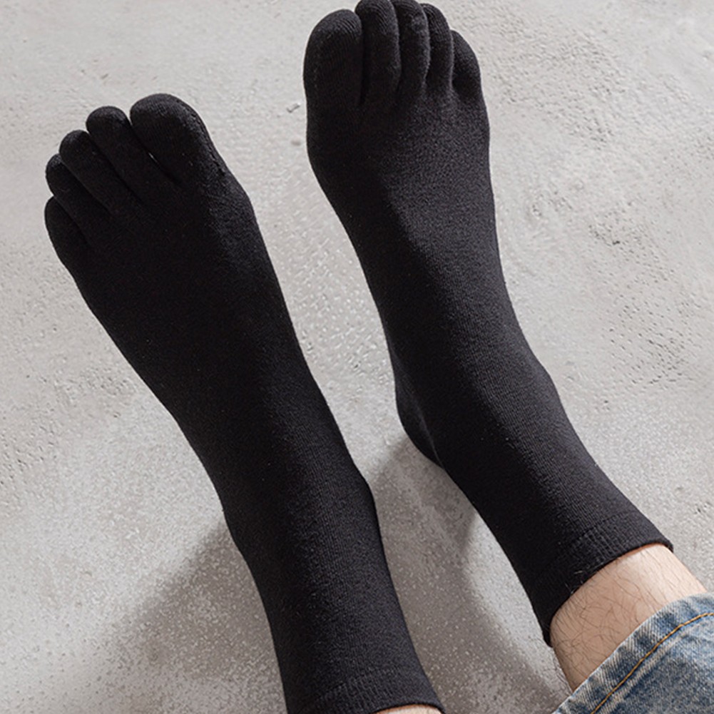 Unisex Fünf Zehen Sportsocken für Damen und Herren Baumwolle Atmungsaktiv Lauf - Picture 14 of 32