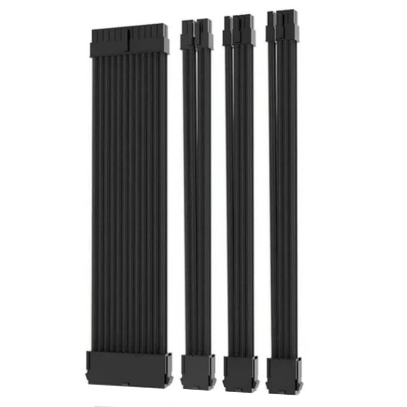 Sleek Look 30cm GPU Power Supply Extension Cable with Dual Color Combs - Bild 13 von 15
