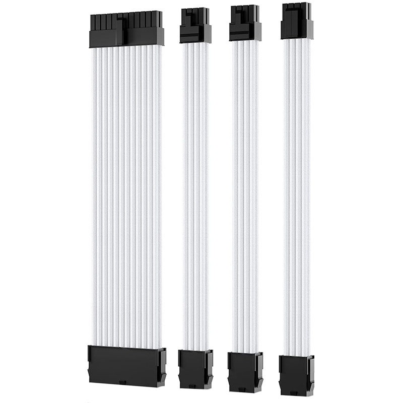 Sleek Look 30cm GPU Power Supply Extension Cable with Dual Color Combs - Bild 15 von 15