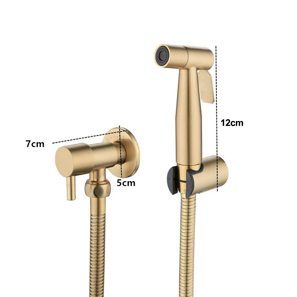 1 officiel pièce ABS simple bidet 304 en acier inoxydable bidets de toilette à main van