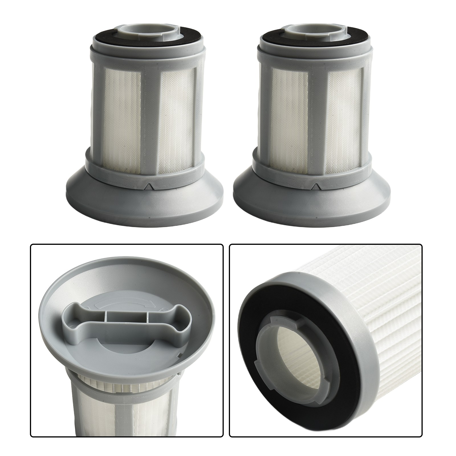 Moreffi 2 Pack HEPA Filters Replacement Compatible With Hoover WindTunnel 3 Pro Pet Upright Vacuum Cleaners Compares to Hoover Part 305687002 305 - Moreffi 2 Pack Pleated HEPA Filter Replacement