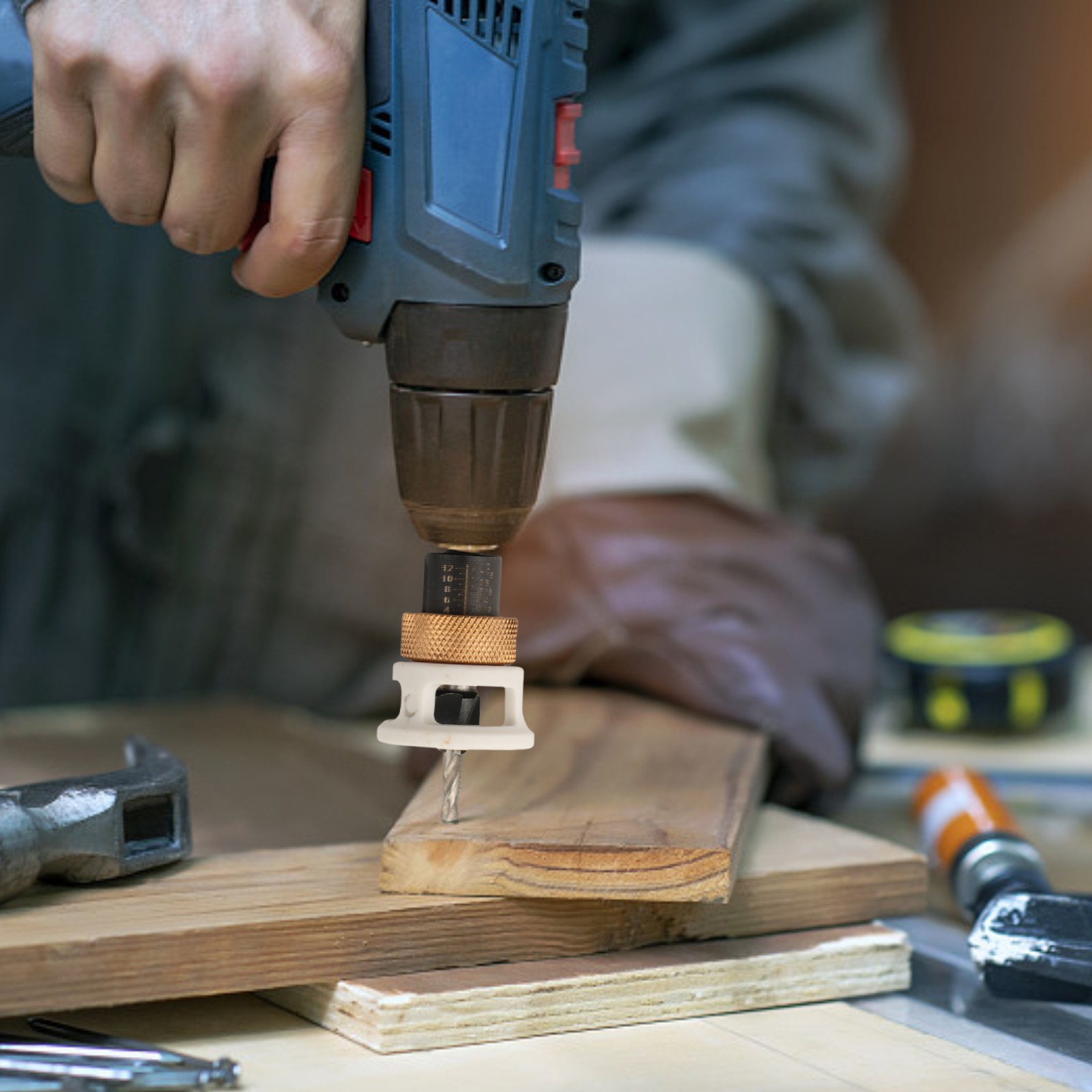 Adjustable Countersink Drill Bits with Depth Stop Hex Shank For Woodworking - Picture 63 of 72