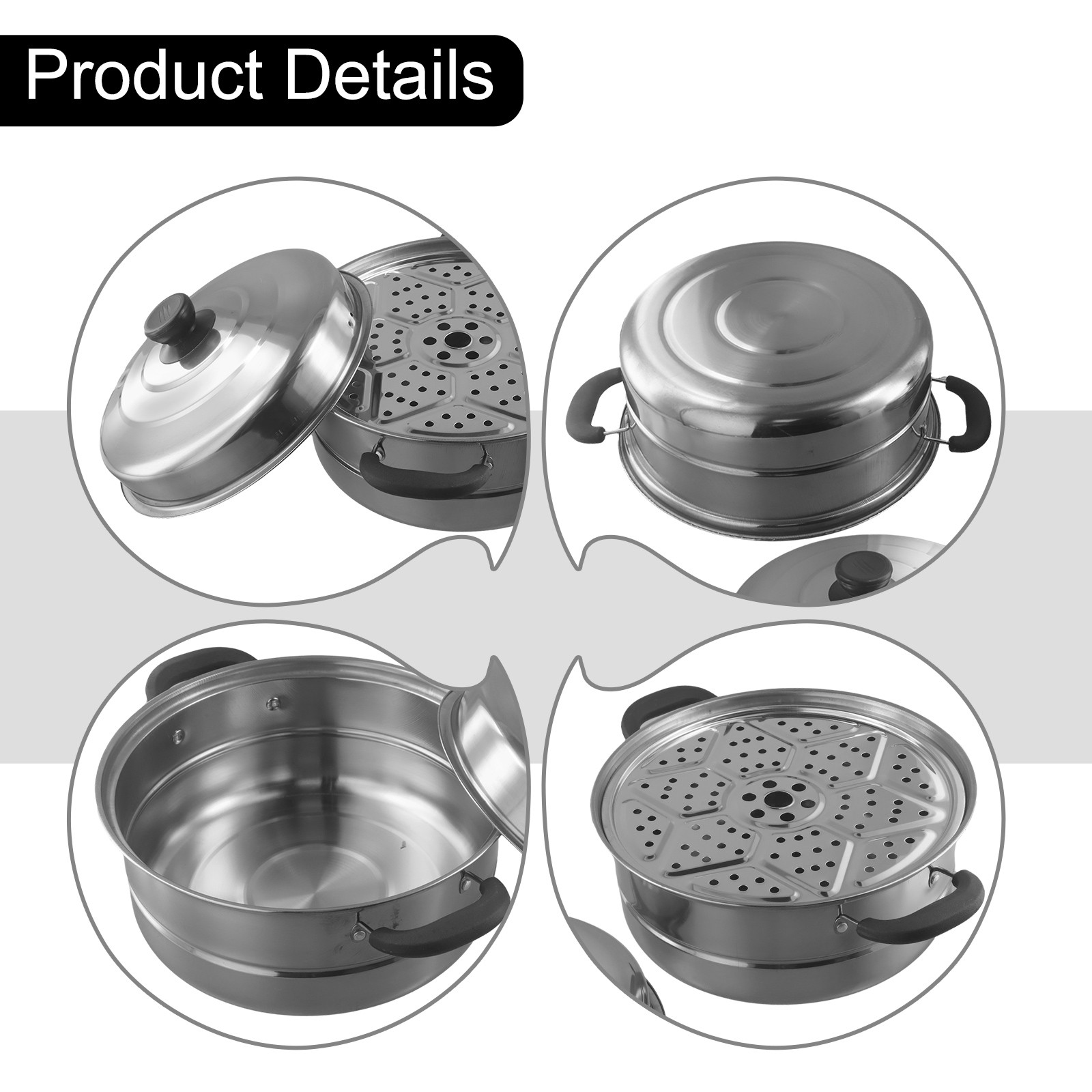 Gesundes und bequemes Kochen mit doppellagigem Edelstahl-Dampfgarer - Bild 26 von 50