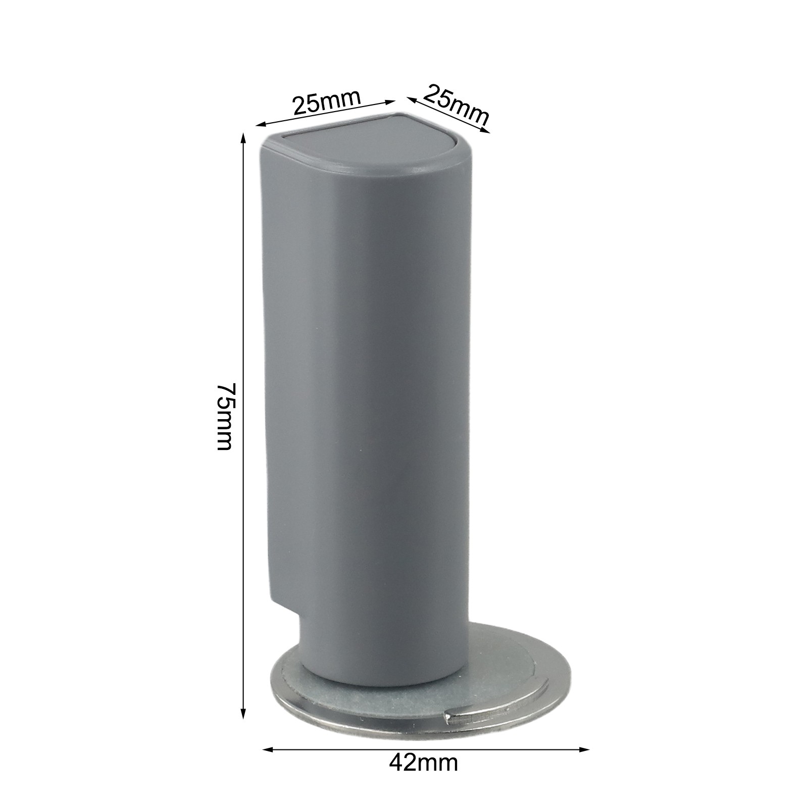 For Door Frame Width ≥16mm Magnetic Door Stopper Door Hardware Sleek Design - Picture 32 of 38