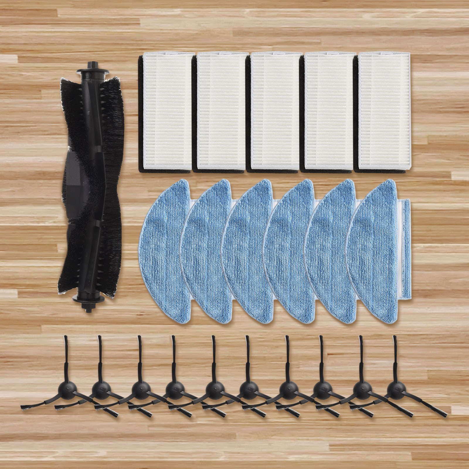 Brosses Latérales Filtres et Vadrouille Vêtements Compatible soldes avec Pour Kits As