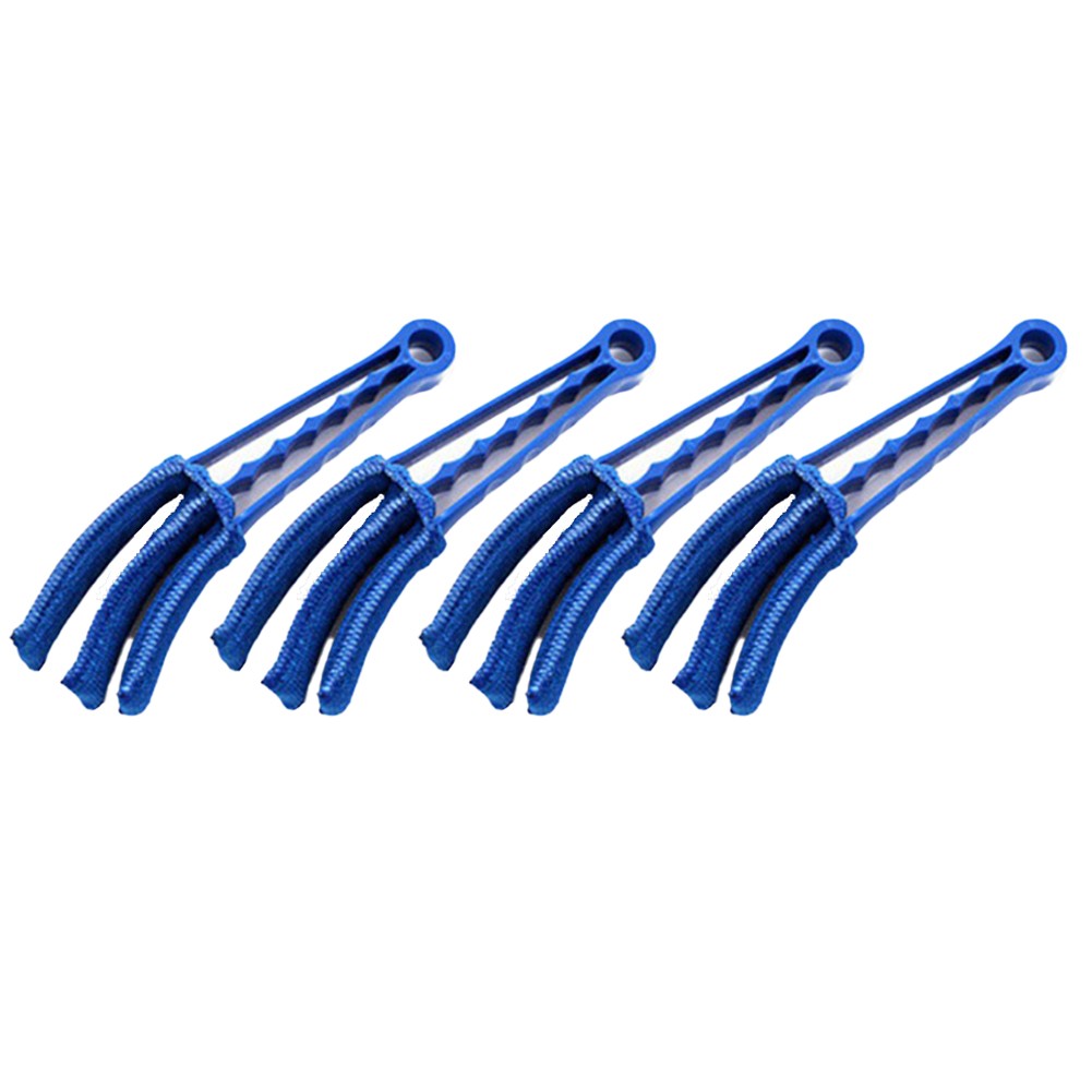 Sustainable Cleaning Tool 4 Pack Microfiber Brush Set for Window Blinds