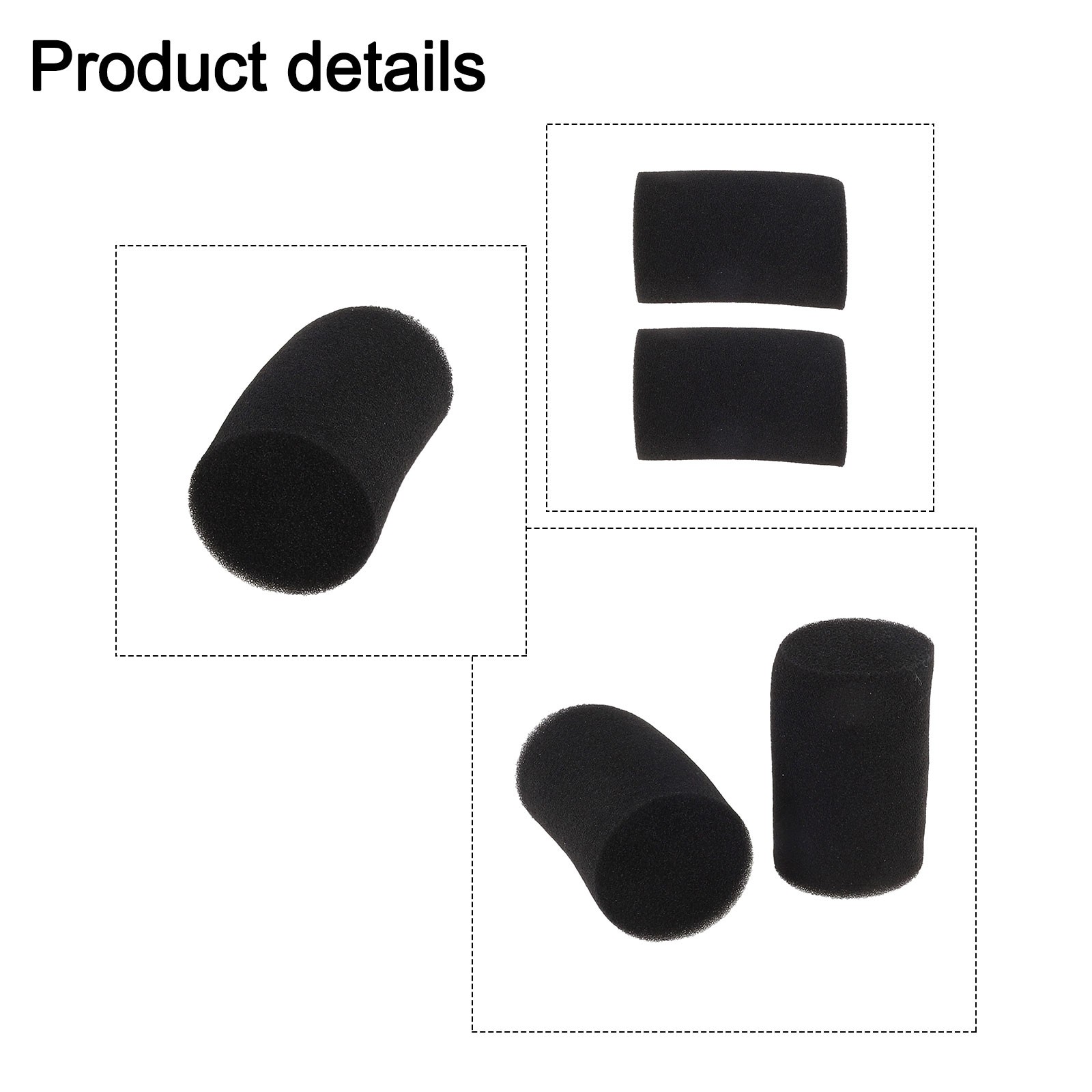 2PCS Foam Speaker Port Bungs for Enhanced Audio Control and Performance - Picture 17 of 44