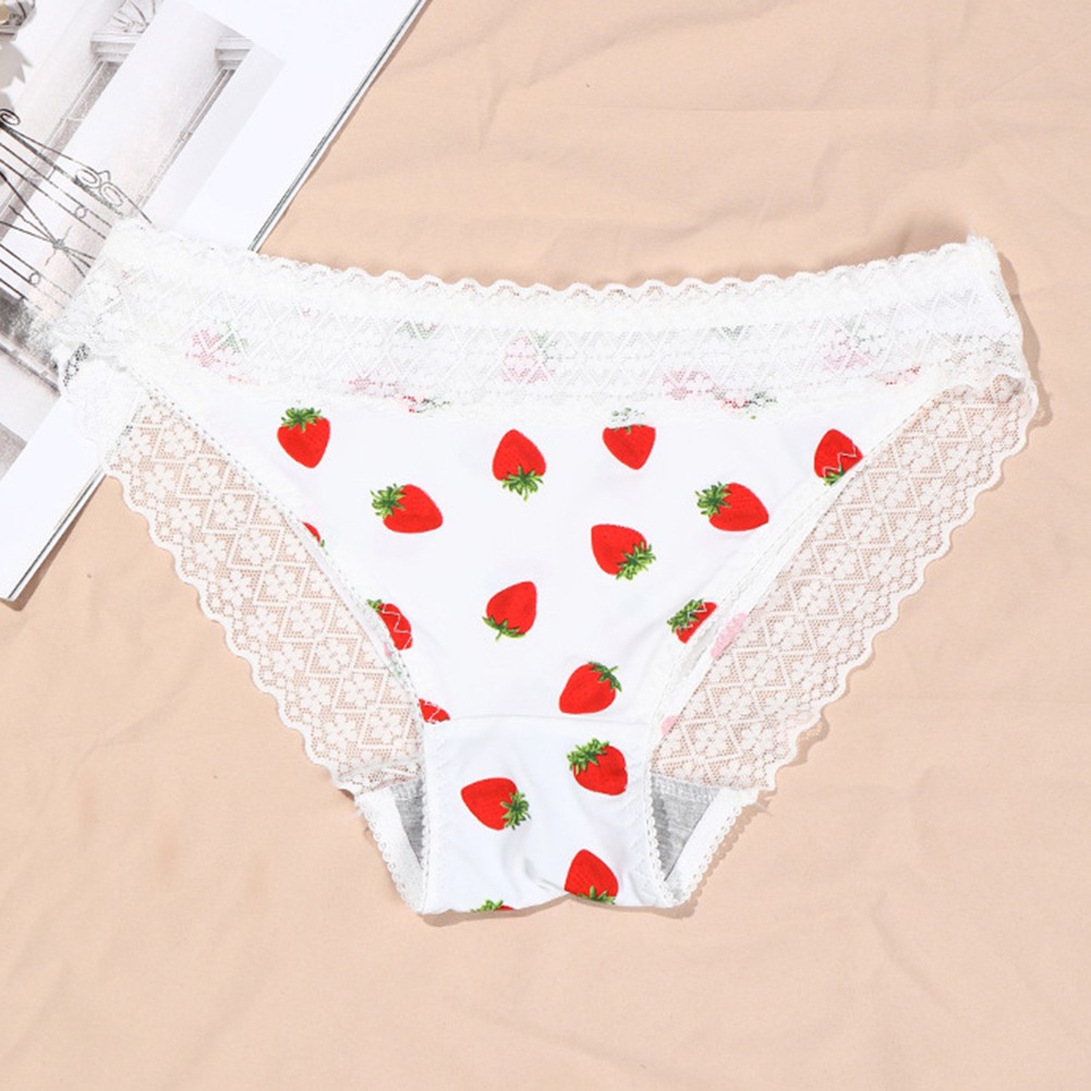 Trendy Womens Underwear with Breathable Fabric and Elegant Lace Features - Picture 12 of 12