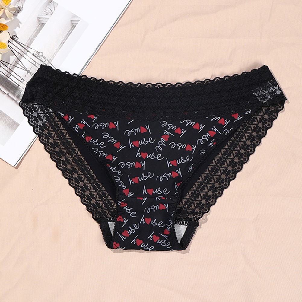 Trendy Womens Underwear with Breathable Fabric and Elegant Lace Features - Picture 10 of 12