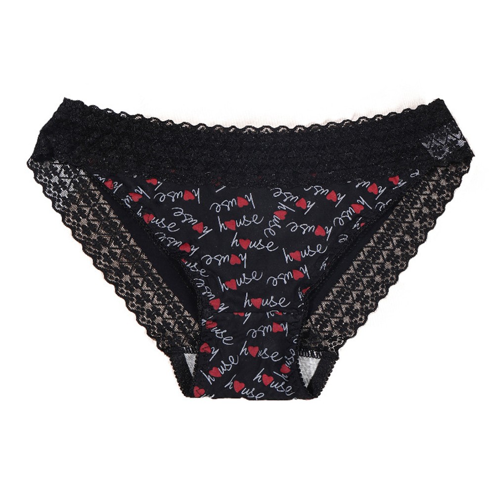 Trendy Womens Underwear with Breathable Fabric and Elegant Lace Features - Picture 9 of 12