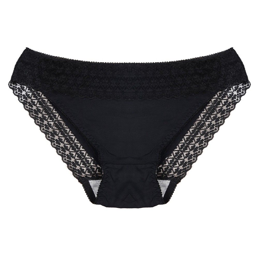 Trendy Womens Underwear with Breathable Fabric and Elegant Lace Features - Picture 7 of 12