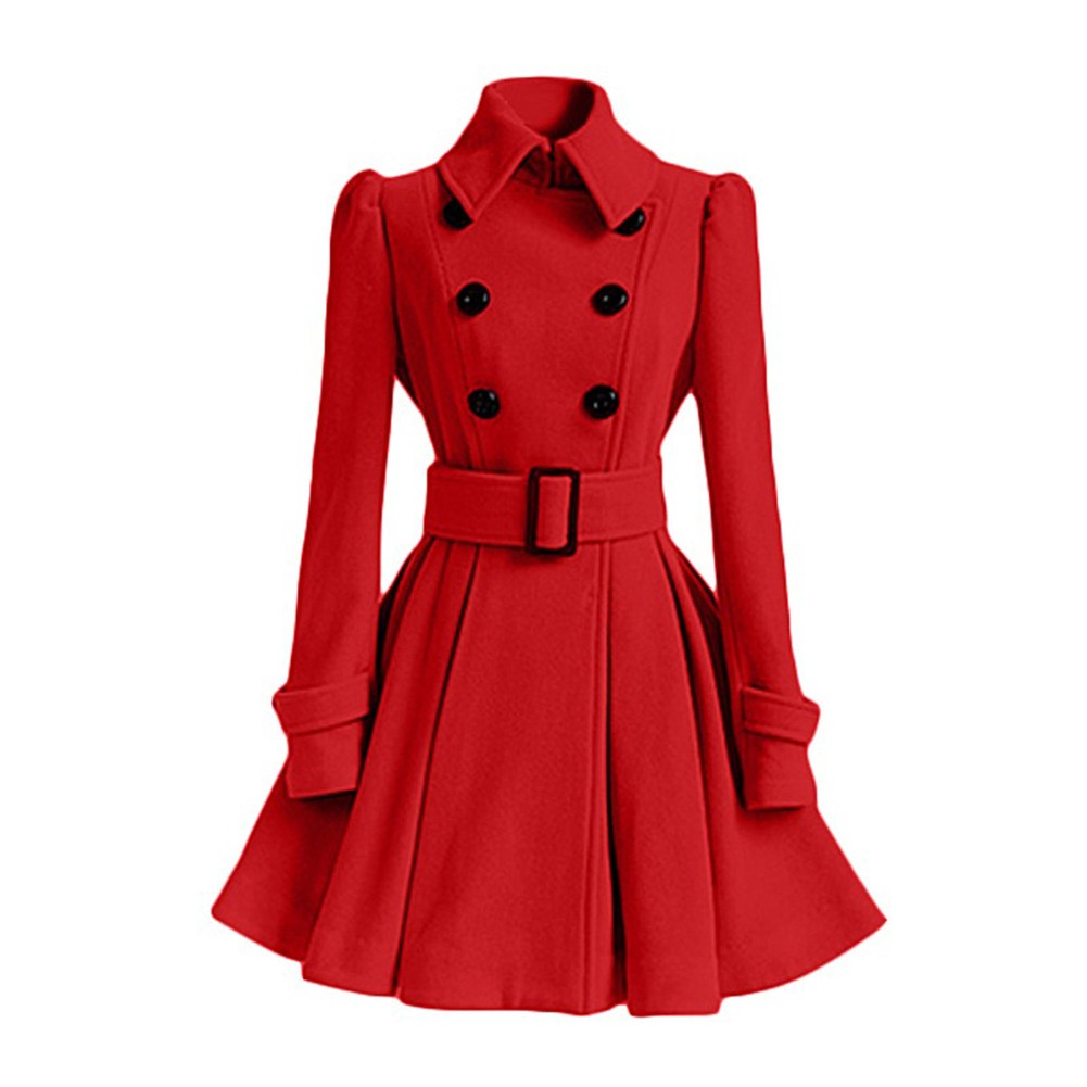 Sophisticated Women's Long Sleeve Trench Coat Perfect for Any Occasion - Picture 16 of 19