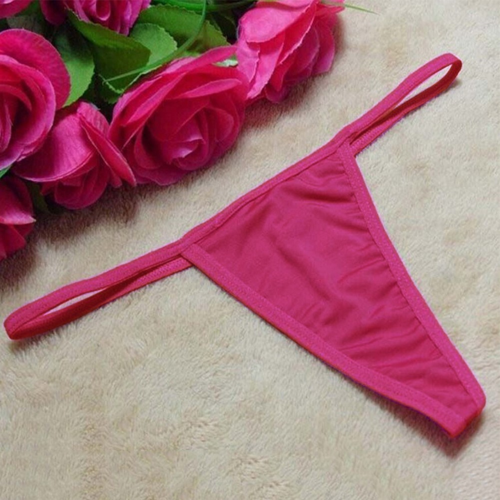 Women Modal Thongs Seamless Intimates Ultrathin G String Tanga Panties Purple - Picture 7 of 8