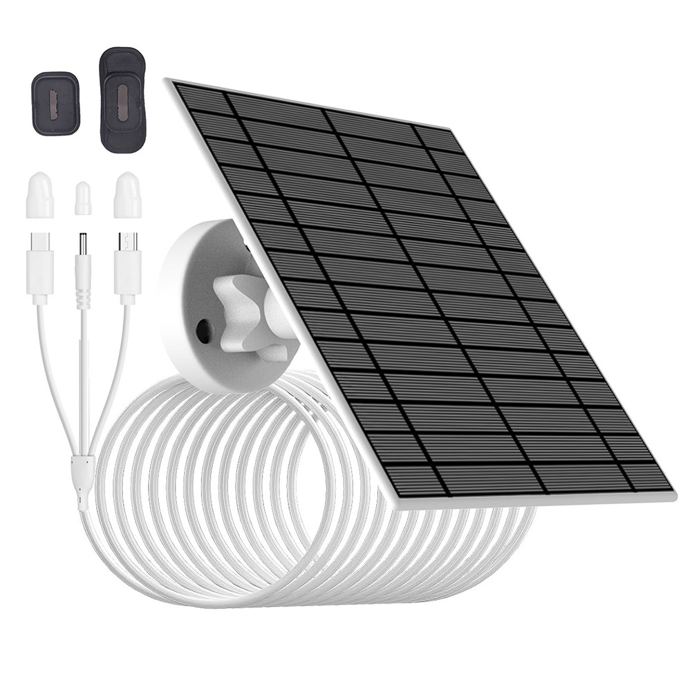 Niezawodna ładowarka solarna USB 5W na zewnątrz do kamer monitoringu un - Zdjęcie 24 z 24
