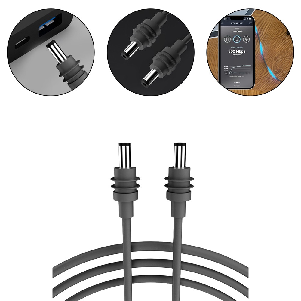 Wear Resistant TPE Waterproof Power Cable Designed for Starlink Devices - Zdjęcie 3 z 15