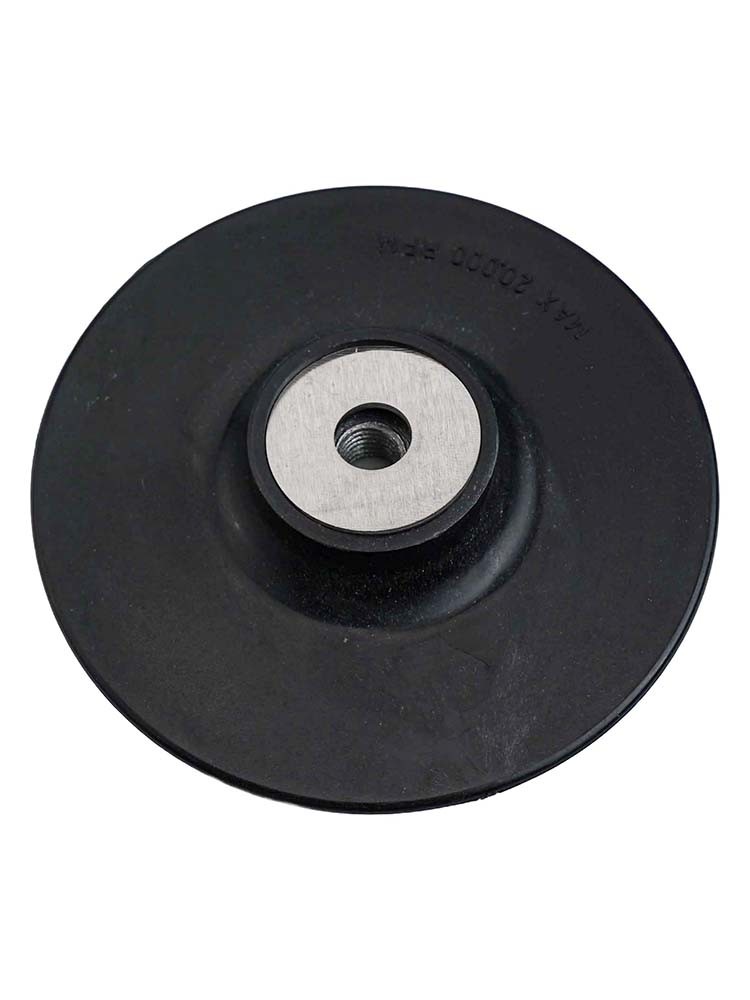 Convenient 100mm Backing Pad for Angle Grinder Fibre Discs with Lock Nut