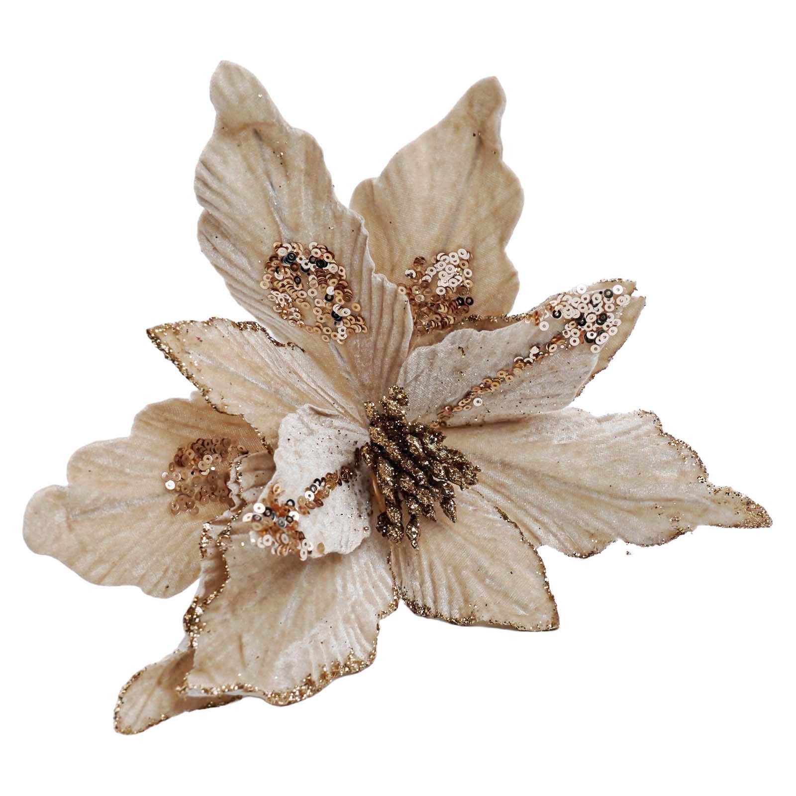 Festive and Eye catching Christmas Flower Pendant 10 23 Inches Diameter - Picture 13 of 27