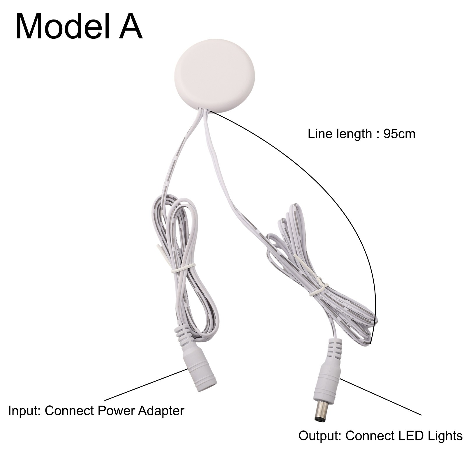 Praktischer Handfeger Dimmer Schalter Touch Control für Beleuchtung ABS Materia - Bild 30 von 36